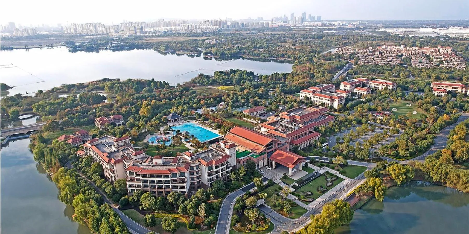 Property building in Crowne Plaza Huzhou by IHG