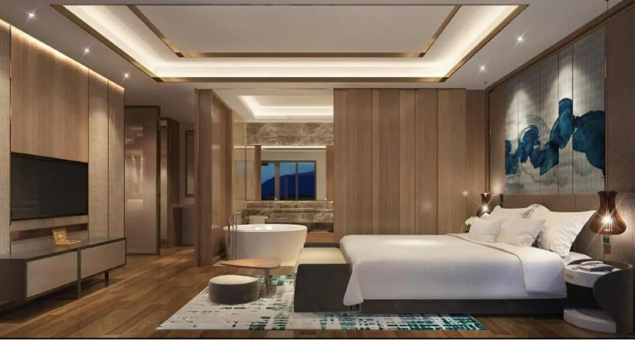 Photo of the whole room, Bed in Crowne Plaza Huzhou by IHG Photo of the whole room, Bed in Crowne Plaza Huzhou by IHG
