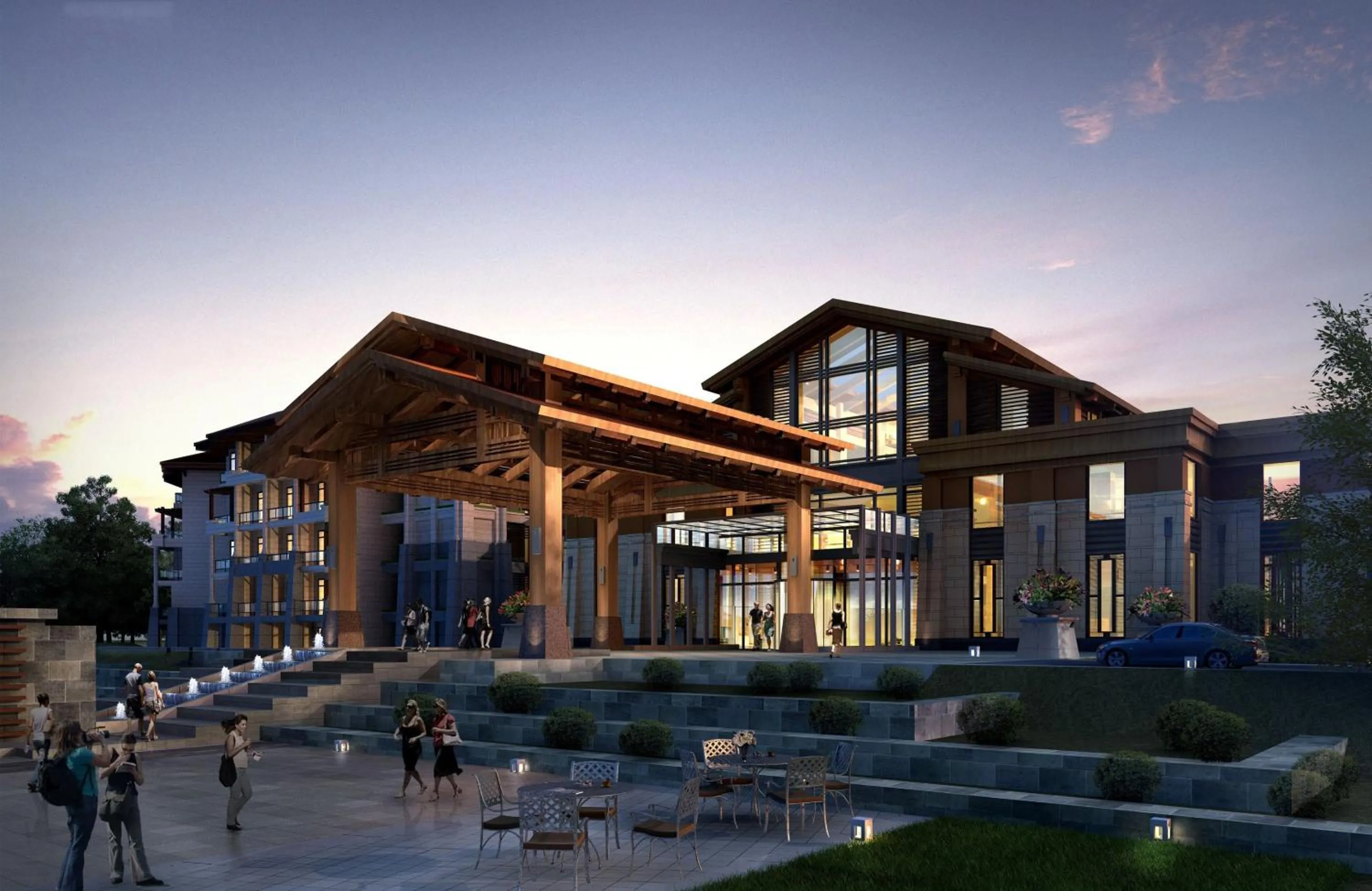 Property building in Crowne Plaza Huzhou by IHG