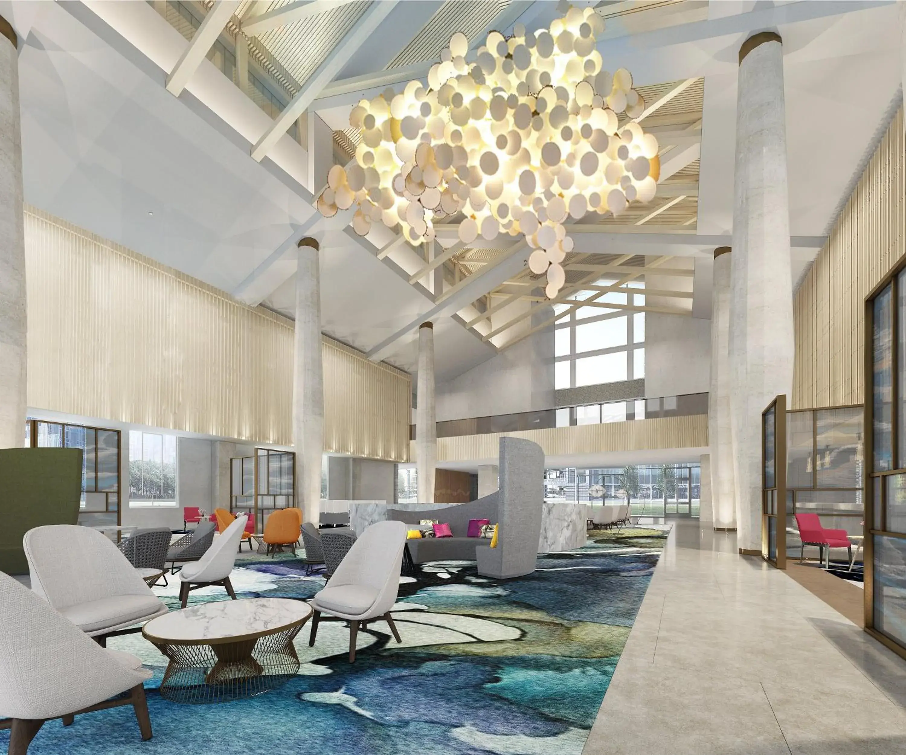 Lounge or bar in Crowne Plaza Huzhou by IHG Lounge or bar in Crowne Plaza Huzhou by IHG