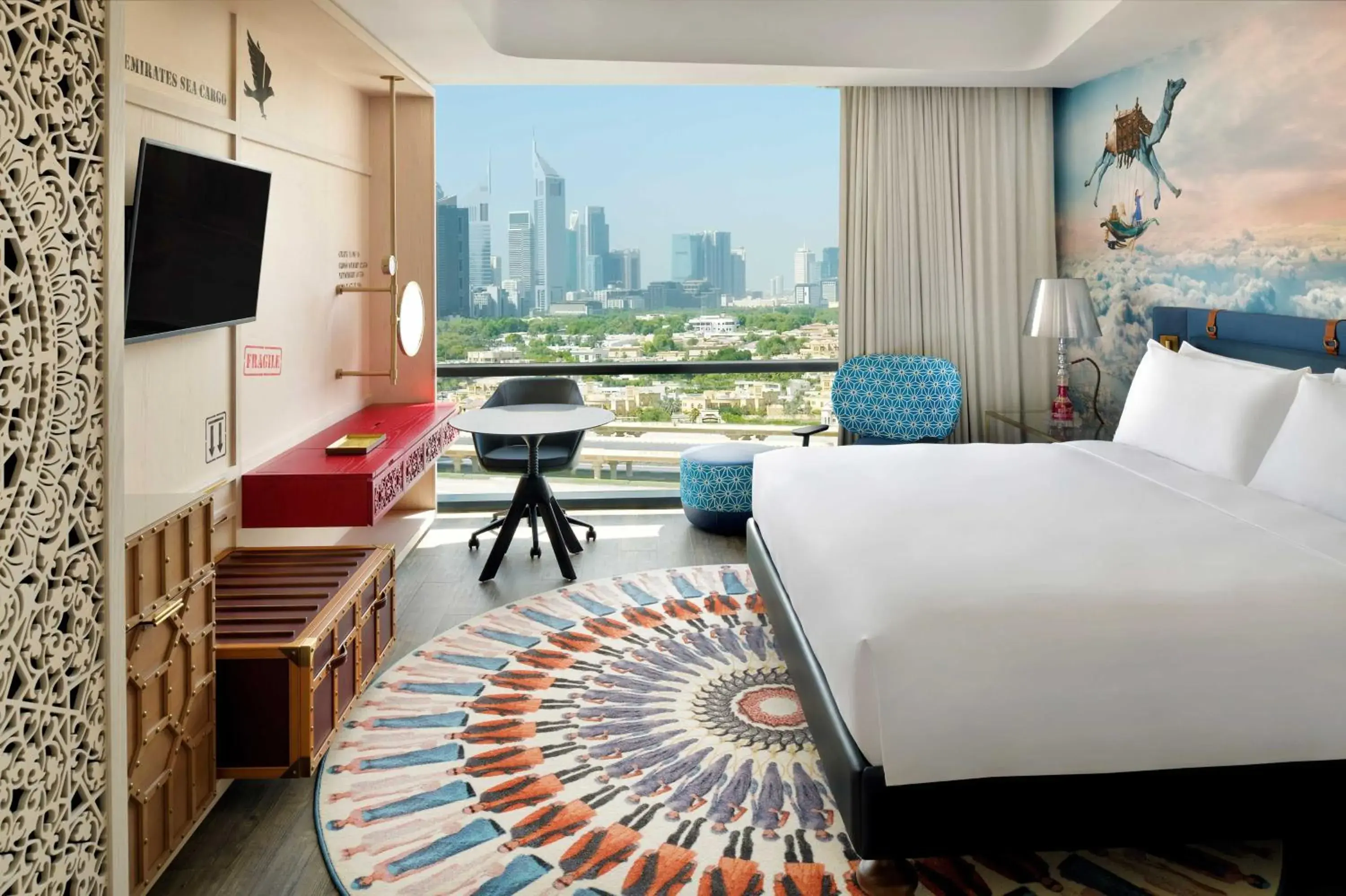 Bed in Hotel Indigo Dubai Downtown by IHG Bed in Hotel Indigo Dubai Downtown by IHG