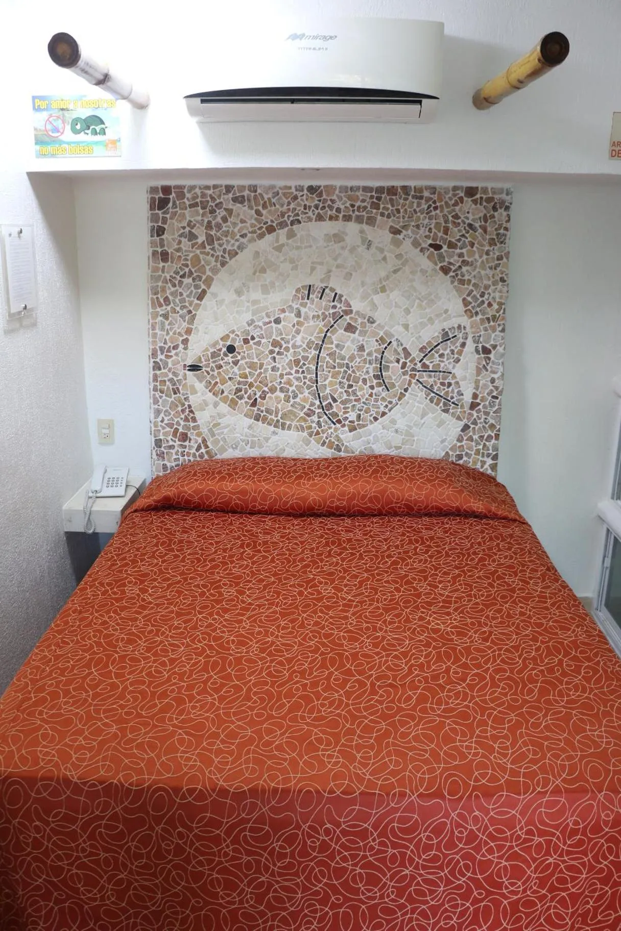 Bed in Bon Jesus Hotel