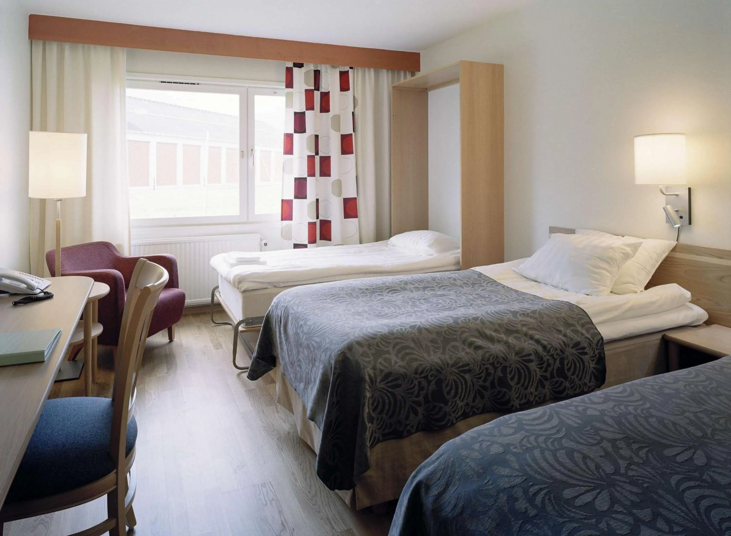 Bedroom, Bed in Scandic Uppsala Nord