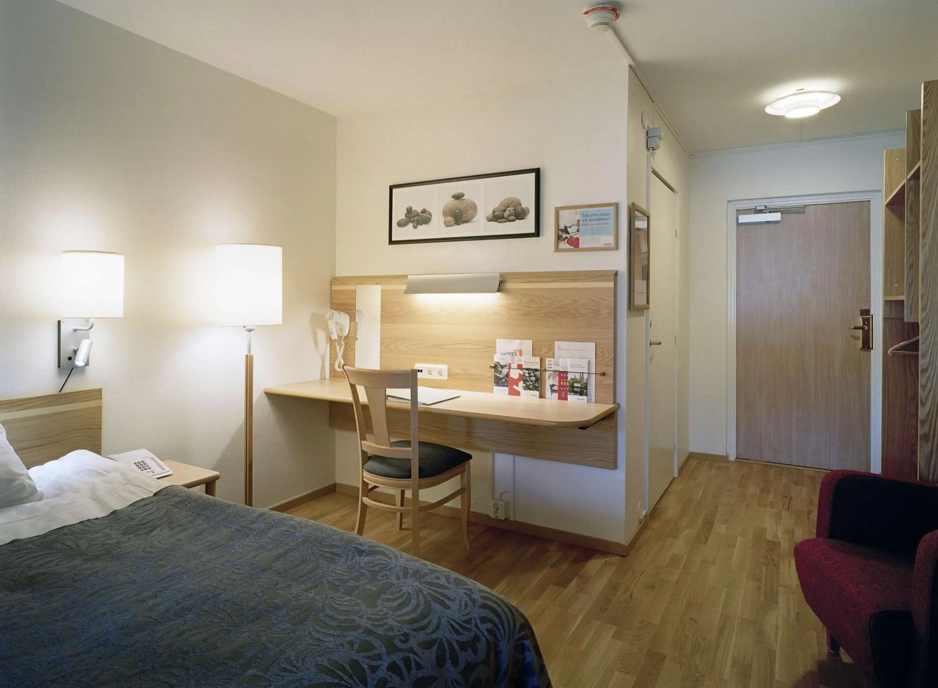 Bedroom, Bed in Scandic Uppsala Nord