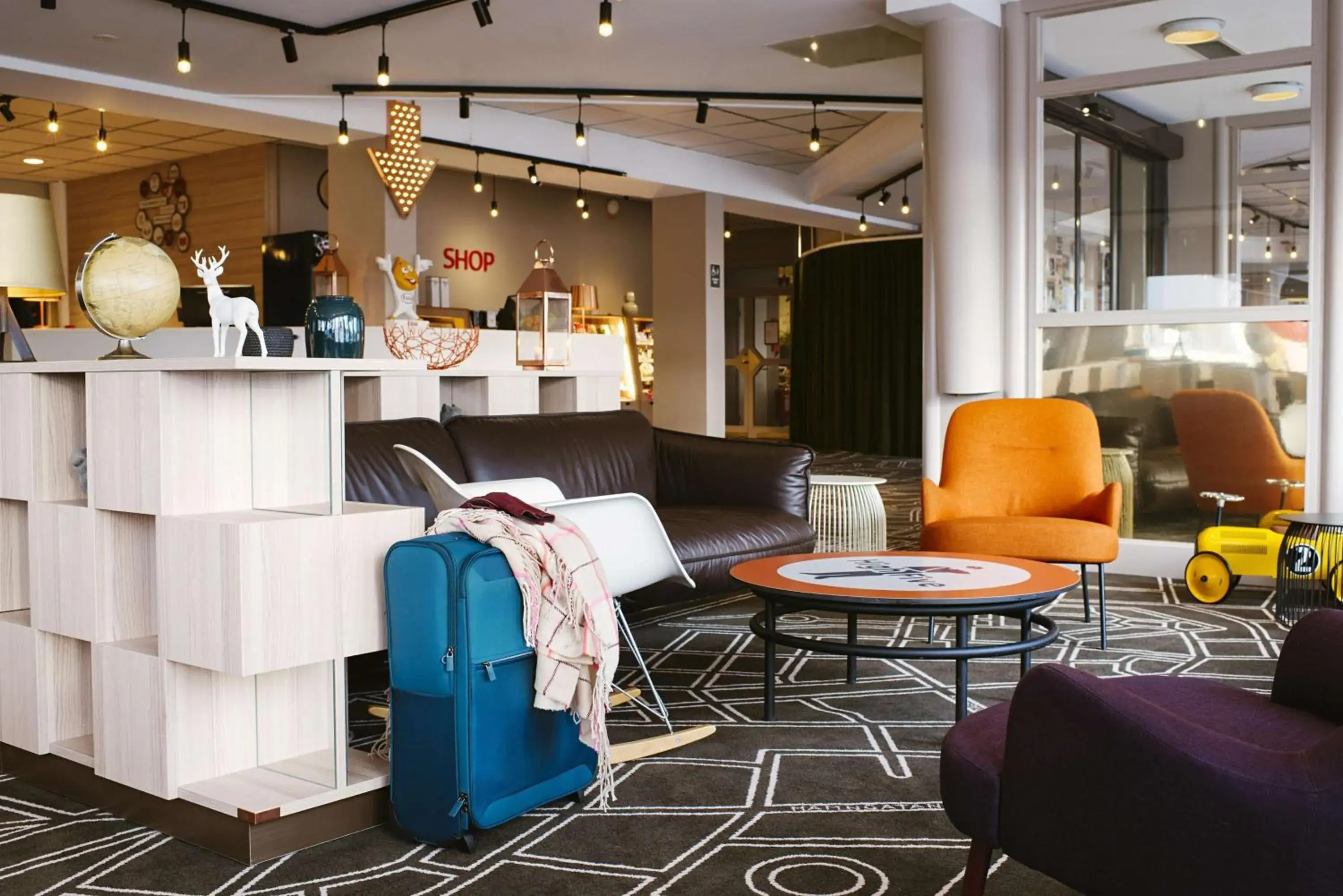 Lobby or reception in Scandic Uppsala Nord Lobby or reception in Scandic Uppsala Nord