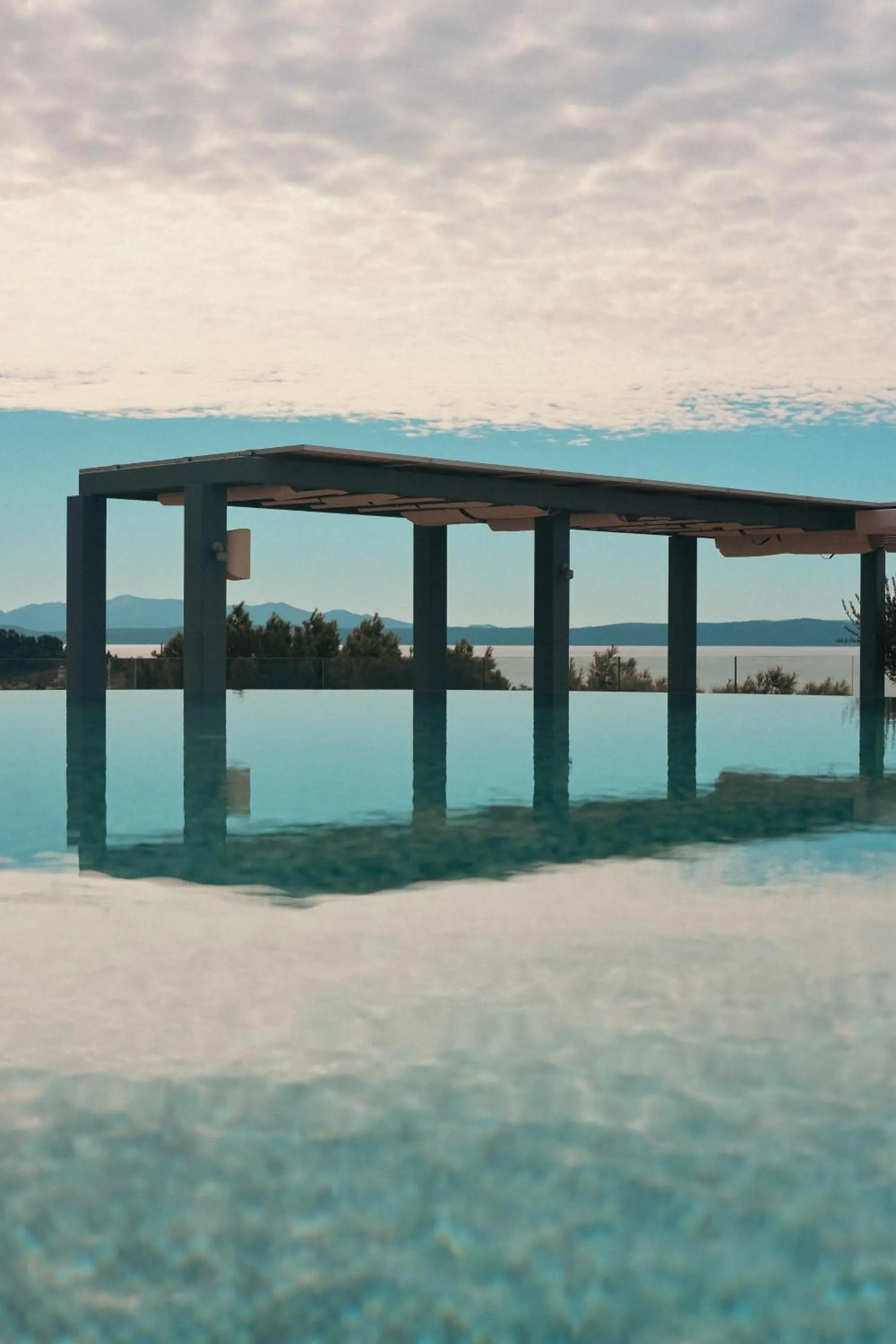 Pool view in Boutique Hotel Mirjam