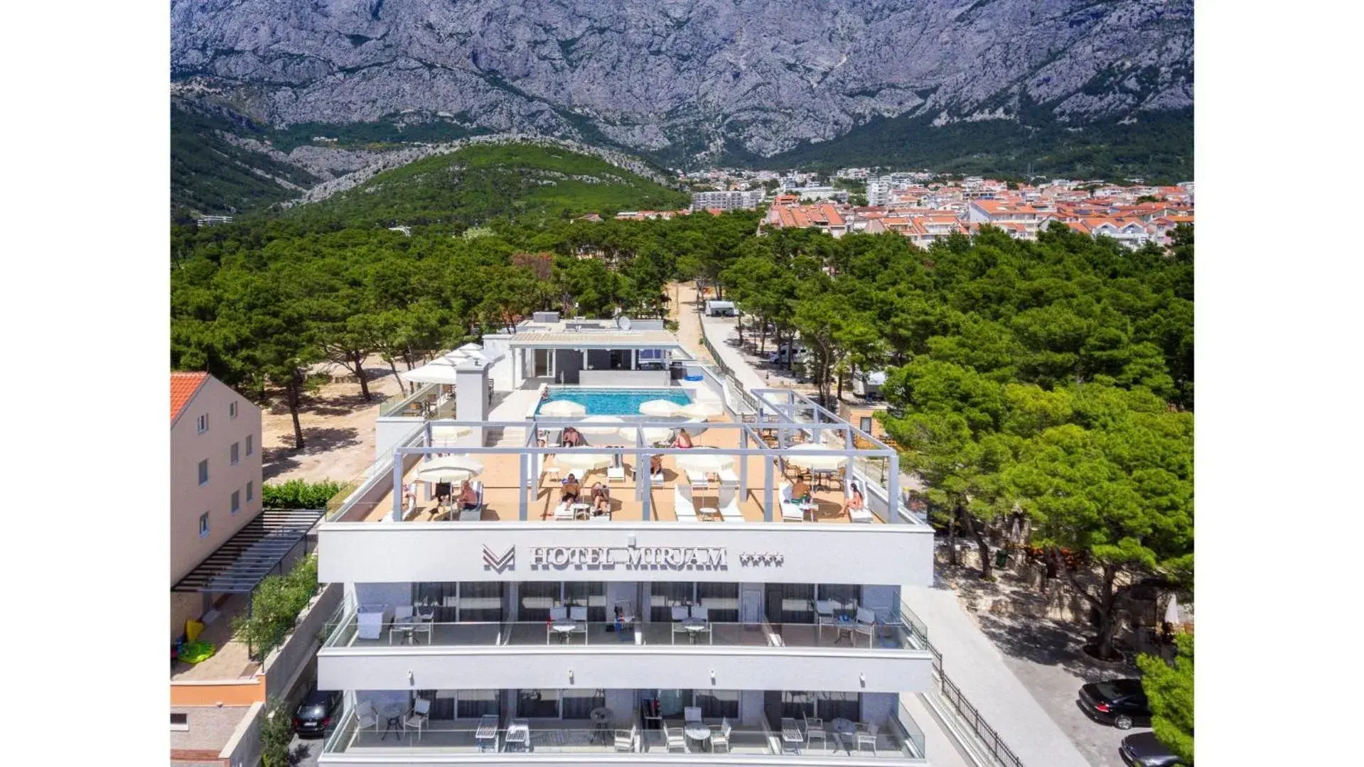 Property building in Boutique Hotel Mirjam Property building in Boutique Hotel Mirjam