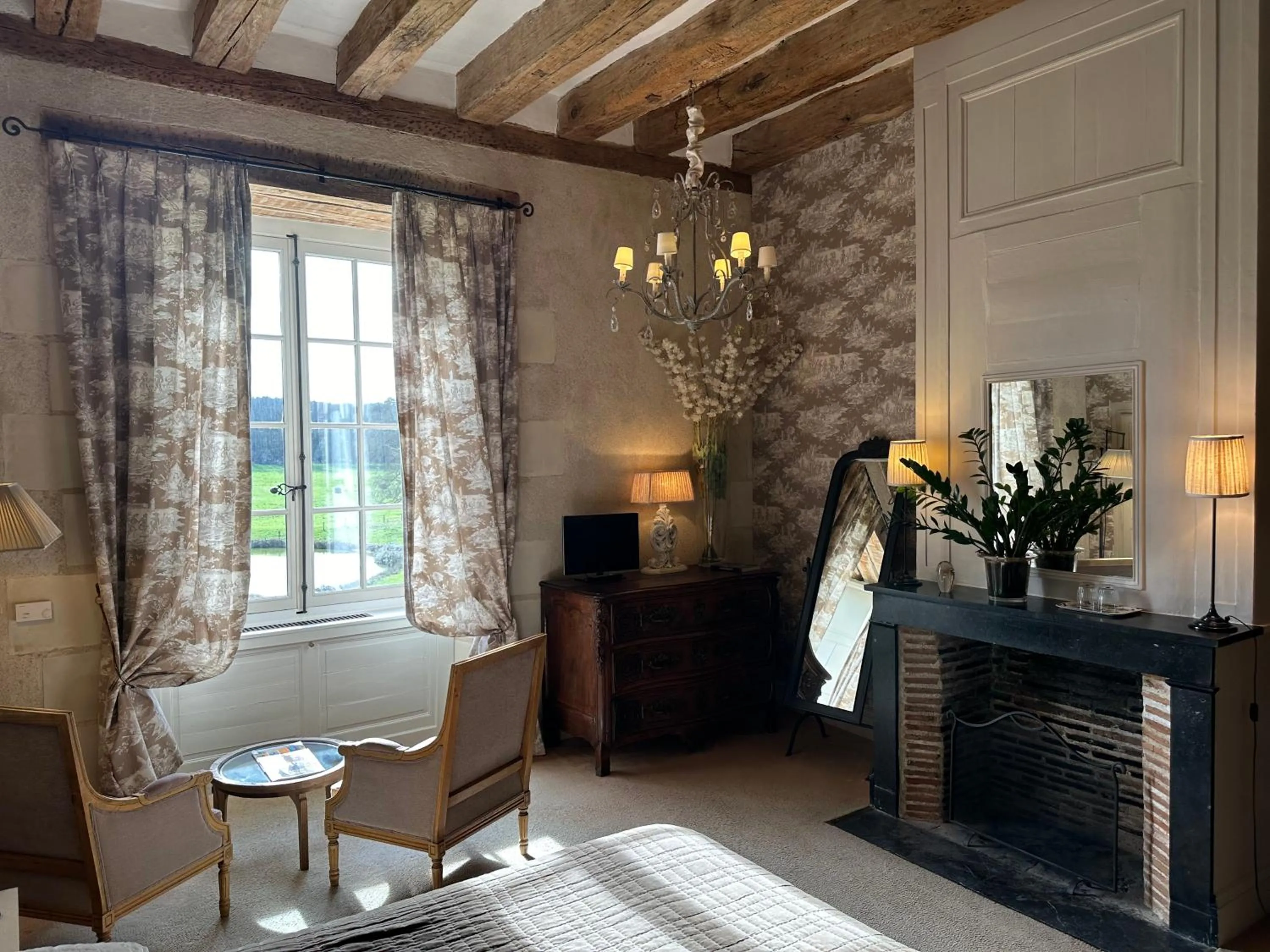 Bedroom in Chateau des Arpentis