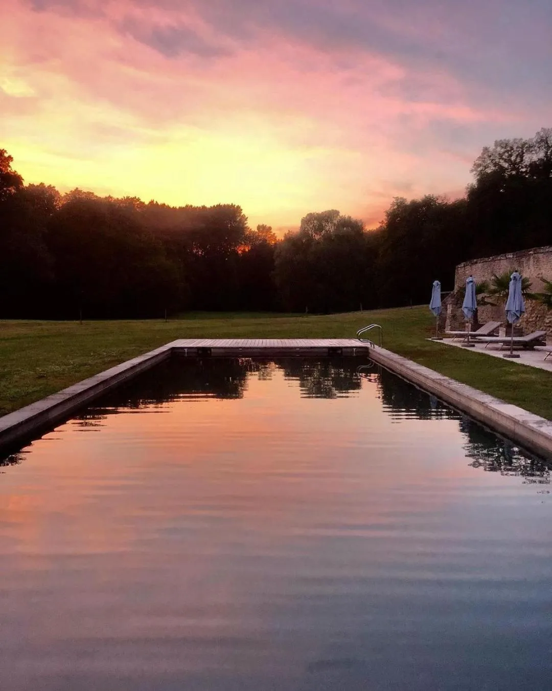 Natural landscape in Chateau des Arpentis