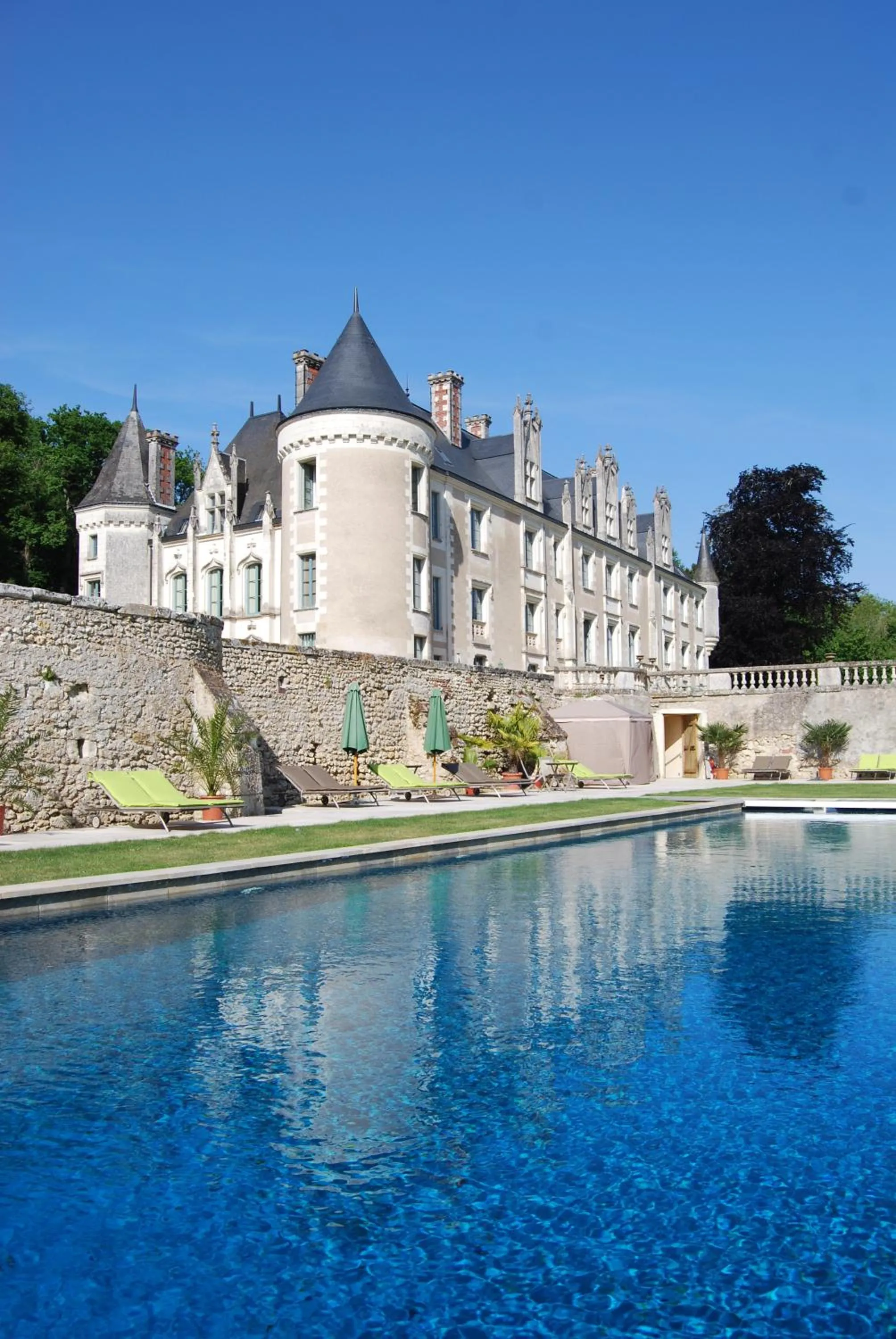 Swimming pool in Chateau des Arpentis