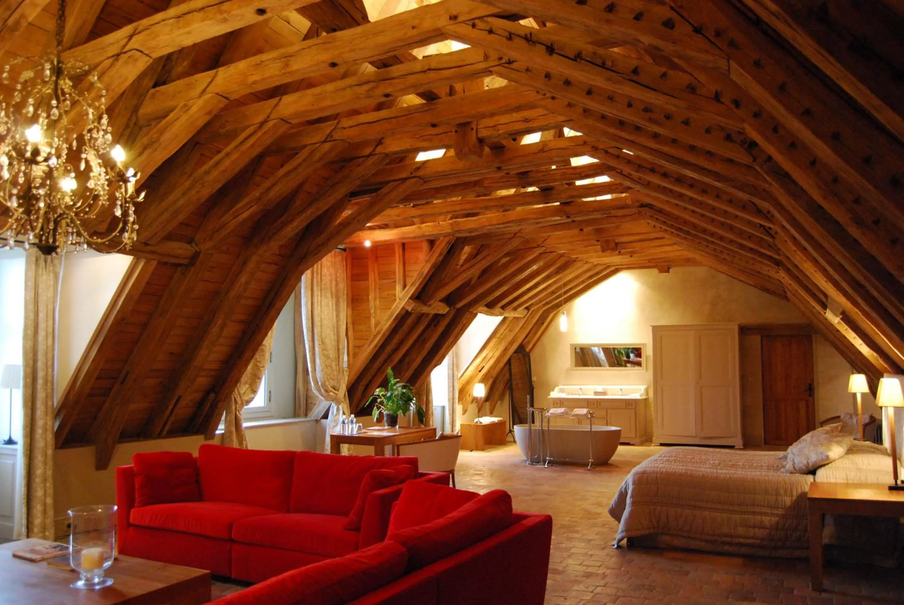 Lounge or bar in Chateau des Arpentis
