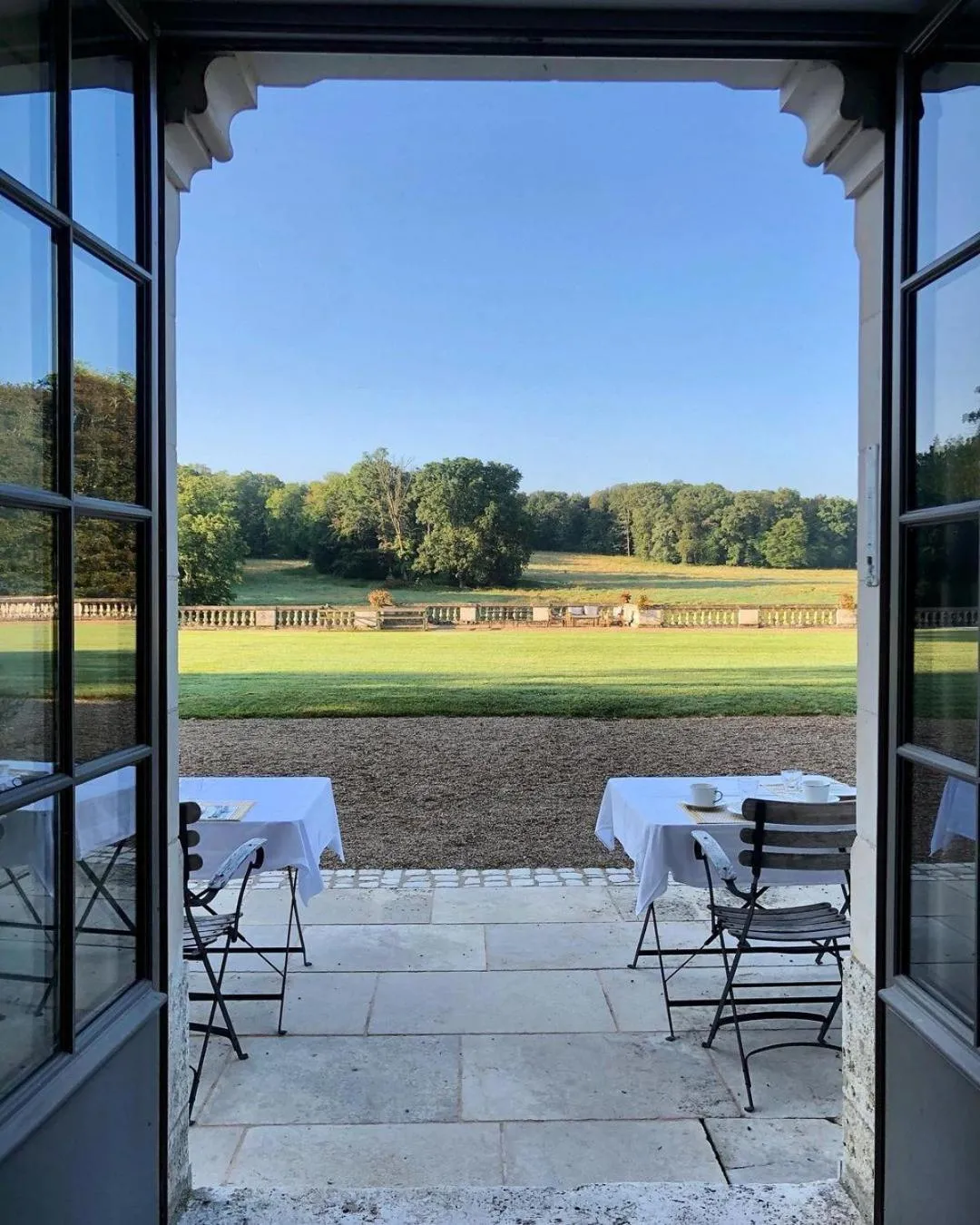 Patio in Chateau des Arpentis