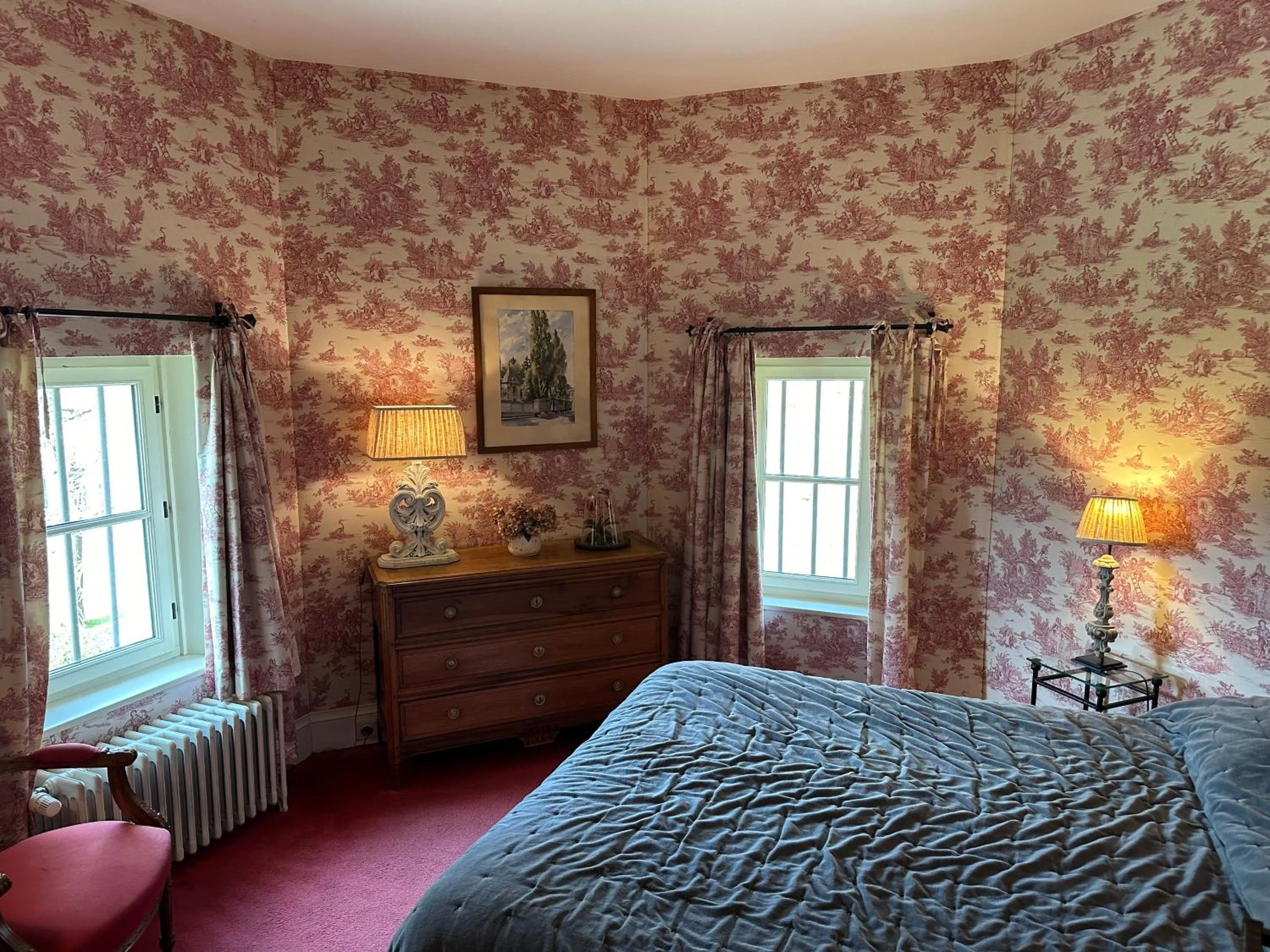 Bedroom, Bed in Chateau des Arpentis