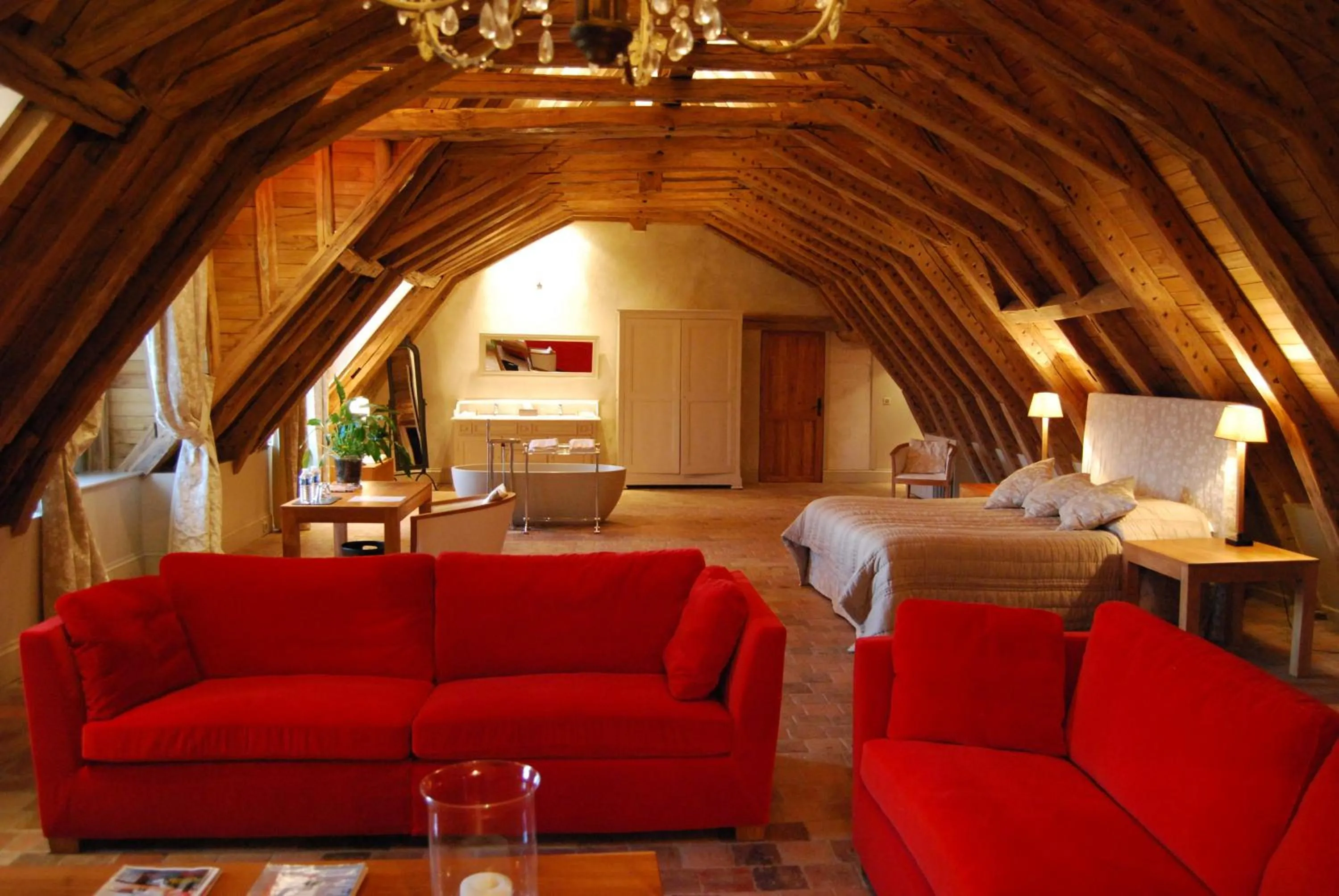 Lounge or bar in Chateau des Arpentis