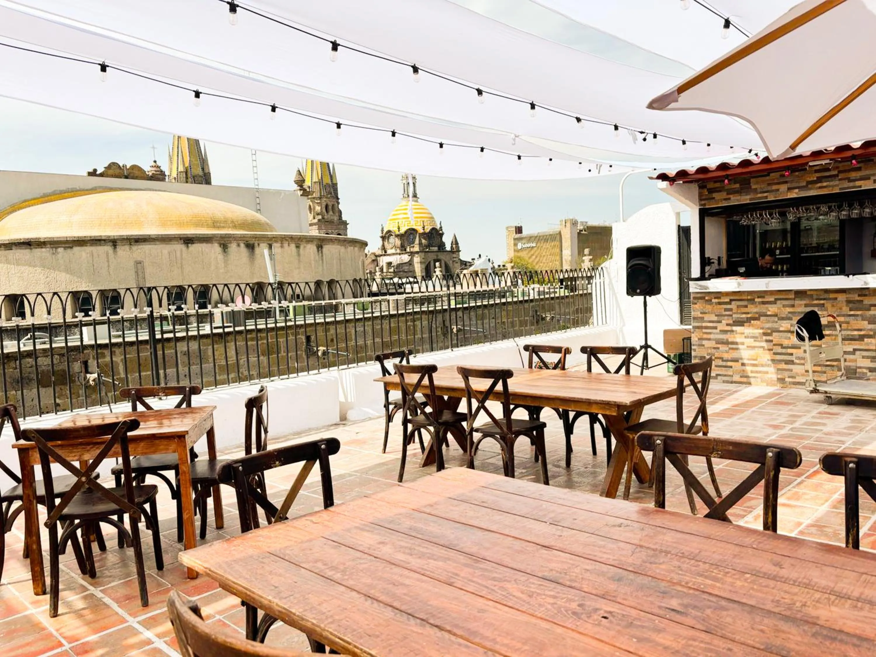Balcony/Terrace in Hotel Frances