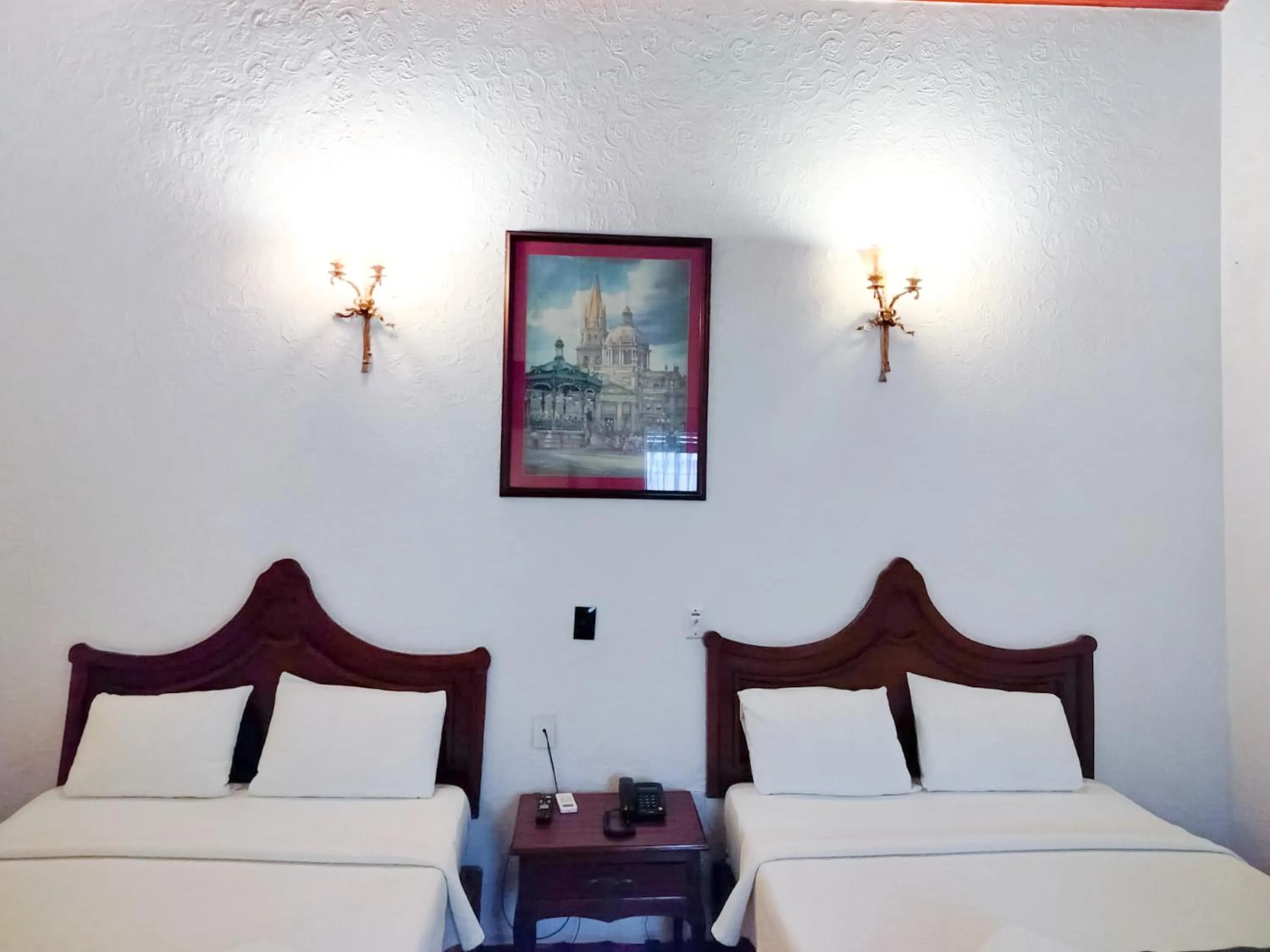 Bedroom, Bed in Hotel Frances