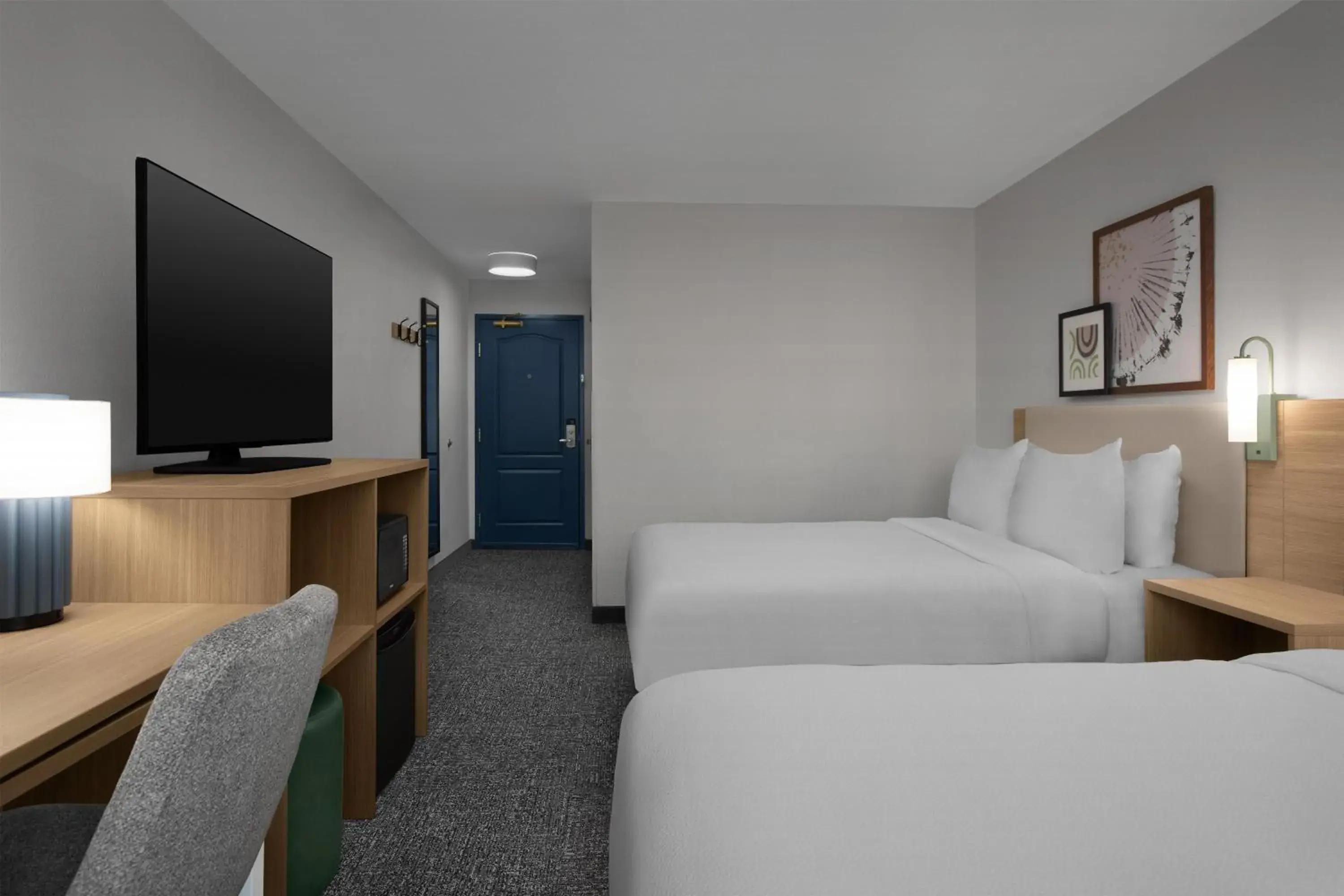 Bed in Spark by Hilton Washington Meadowlands Blvd Bed in Spark by Hilton Washington Meadowlands Blvd