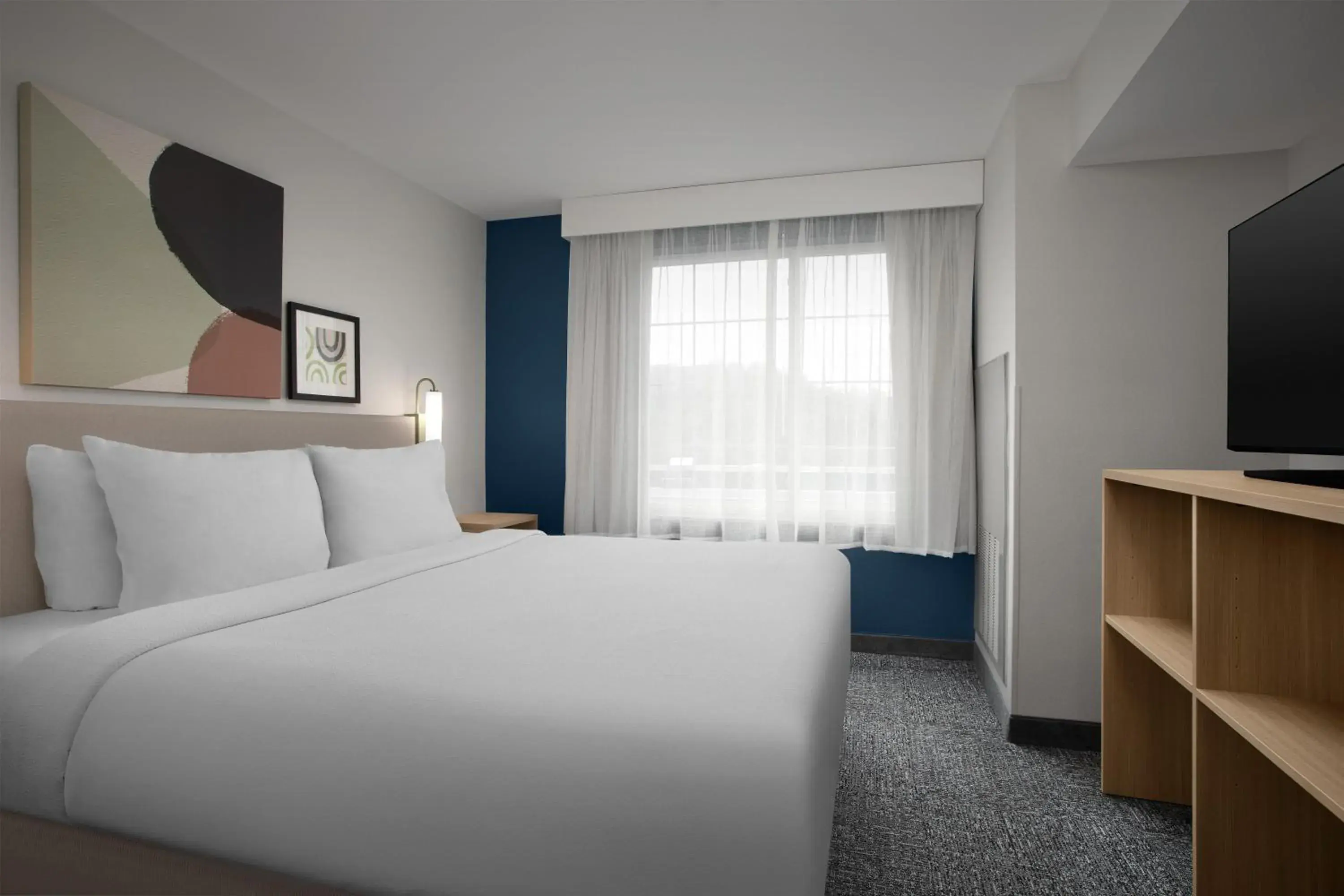 Bed in Spark by Hilton Washington Meadowlands Blvd Bed in Spark by Hilton Washington Meadowlands Blvd