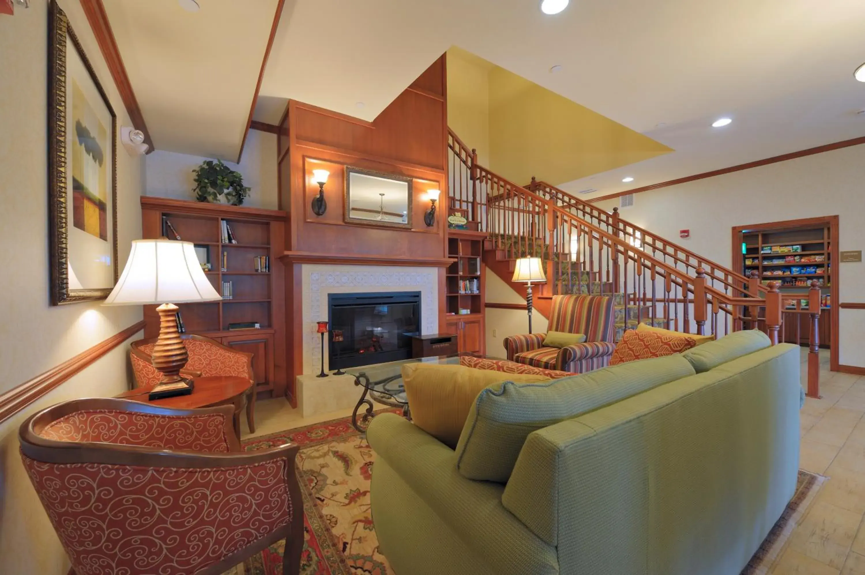 Lobby or reception in Spark by Hilton Washington Meadowlands Blvd Lobby or reception in Spark by Hilton Washington Meadowlands Blvd