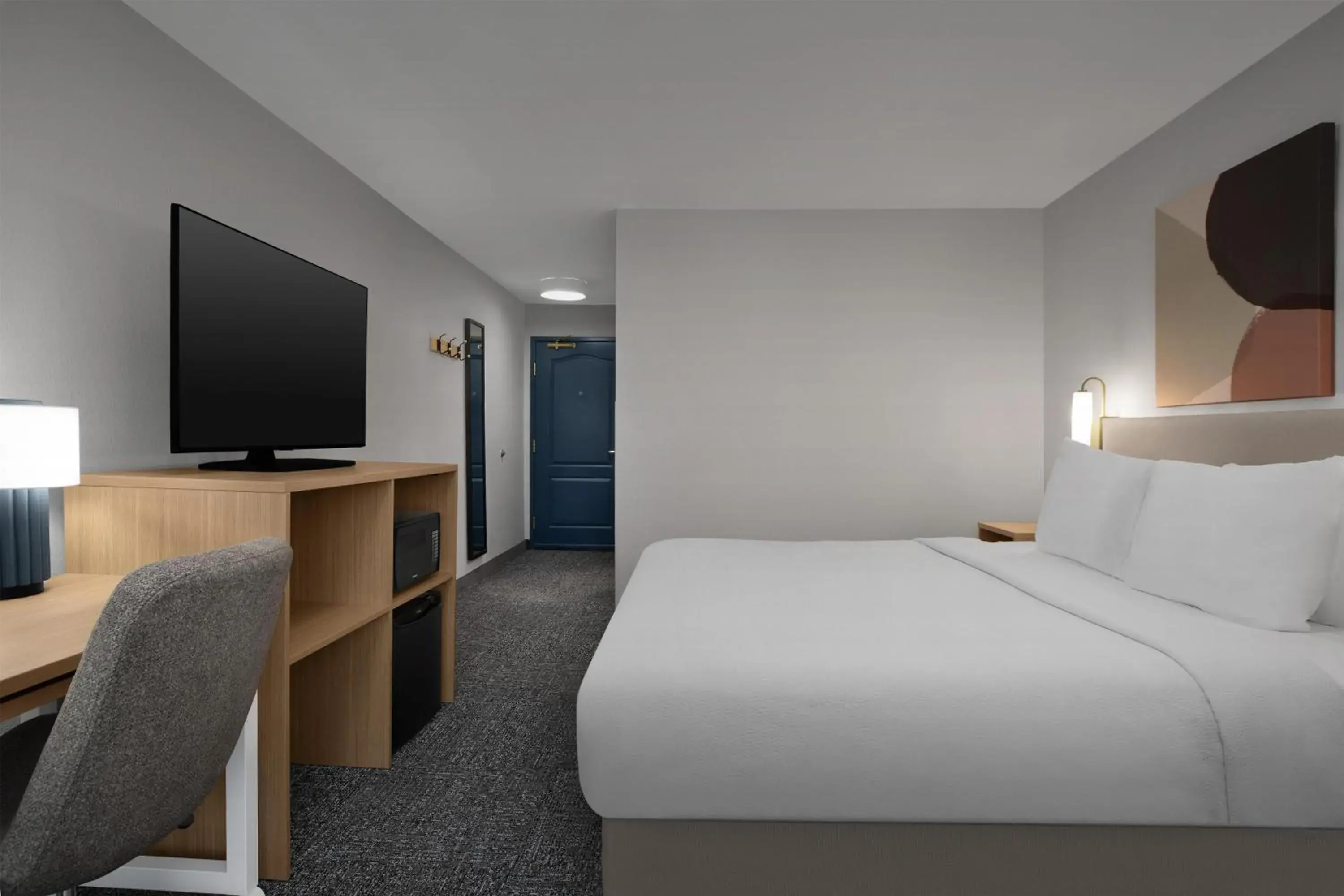 Bed in Spark by Hilton Washington Meadowlands Blvd Bed in Spark by Hilton Washington Meadowlands Blvd