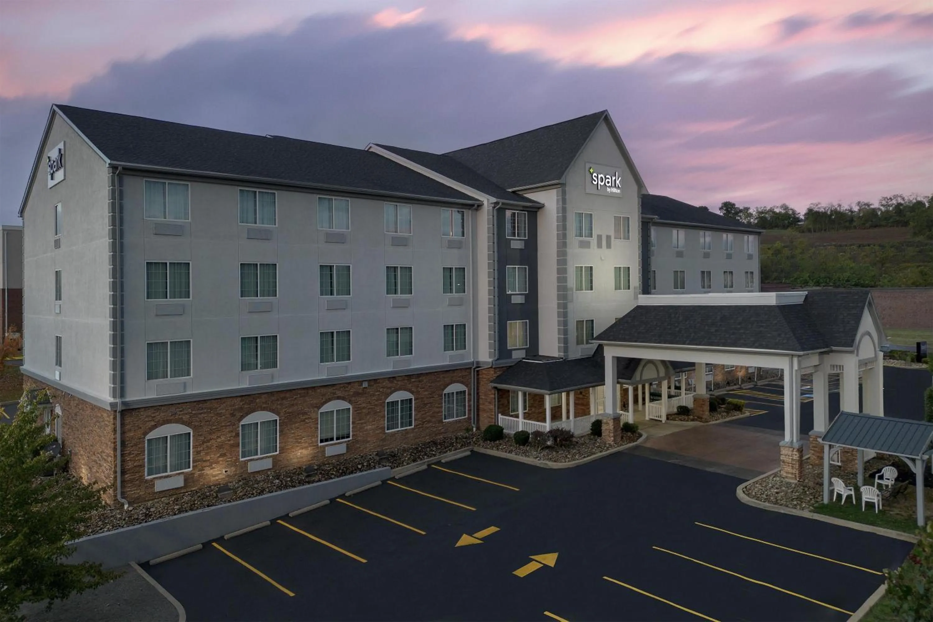 Property building in Spark by Hilton Washington Meadowlands Blvd