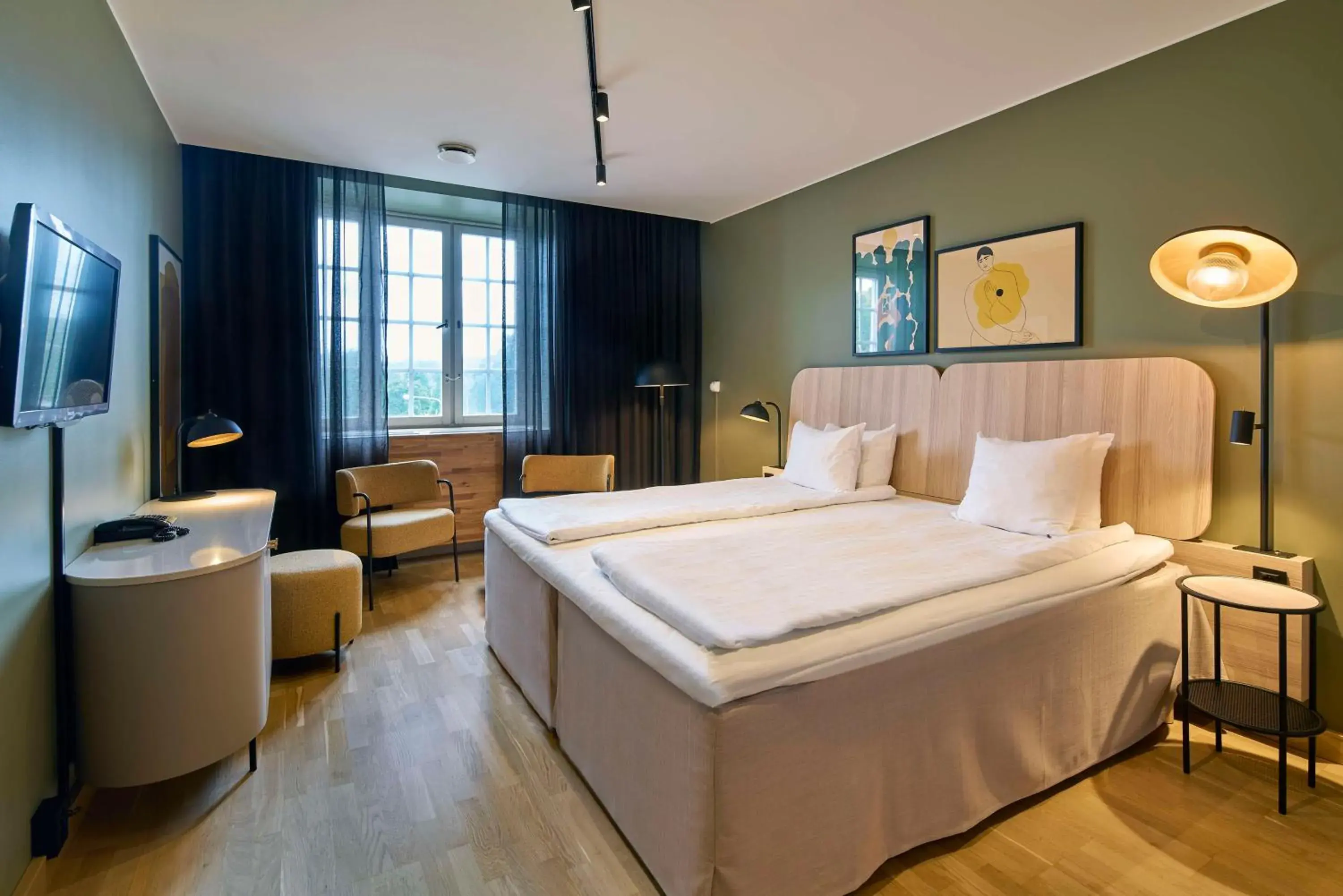 Bedroom, Bed in Scandic Swania Bedroom, Bed in Scandic Swania