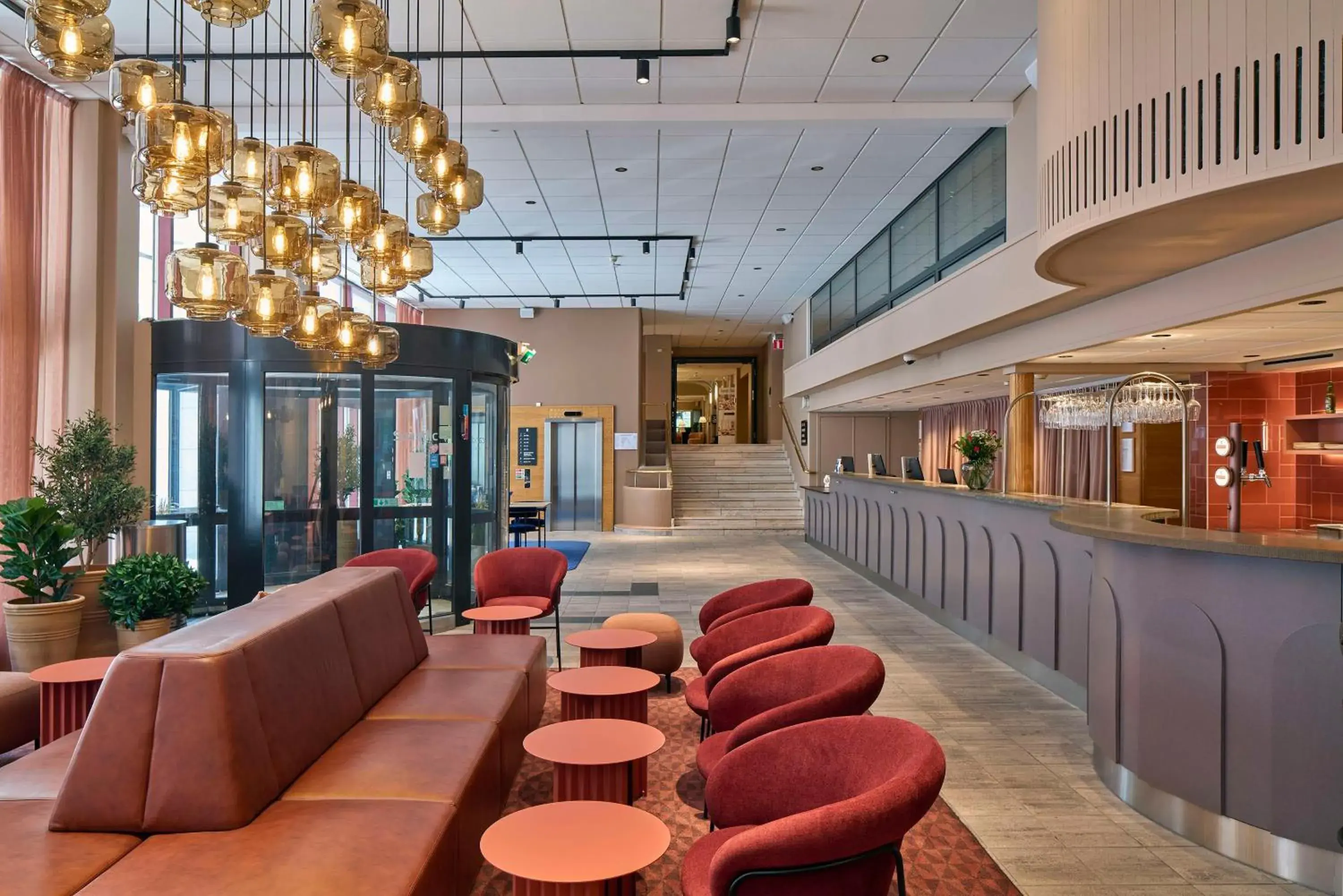 Lobby or reception in Scandic Swania Lobby or reception in Scandic Swania