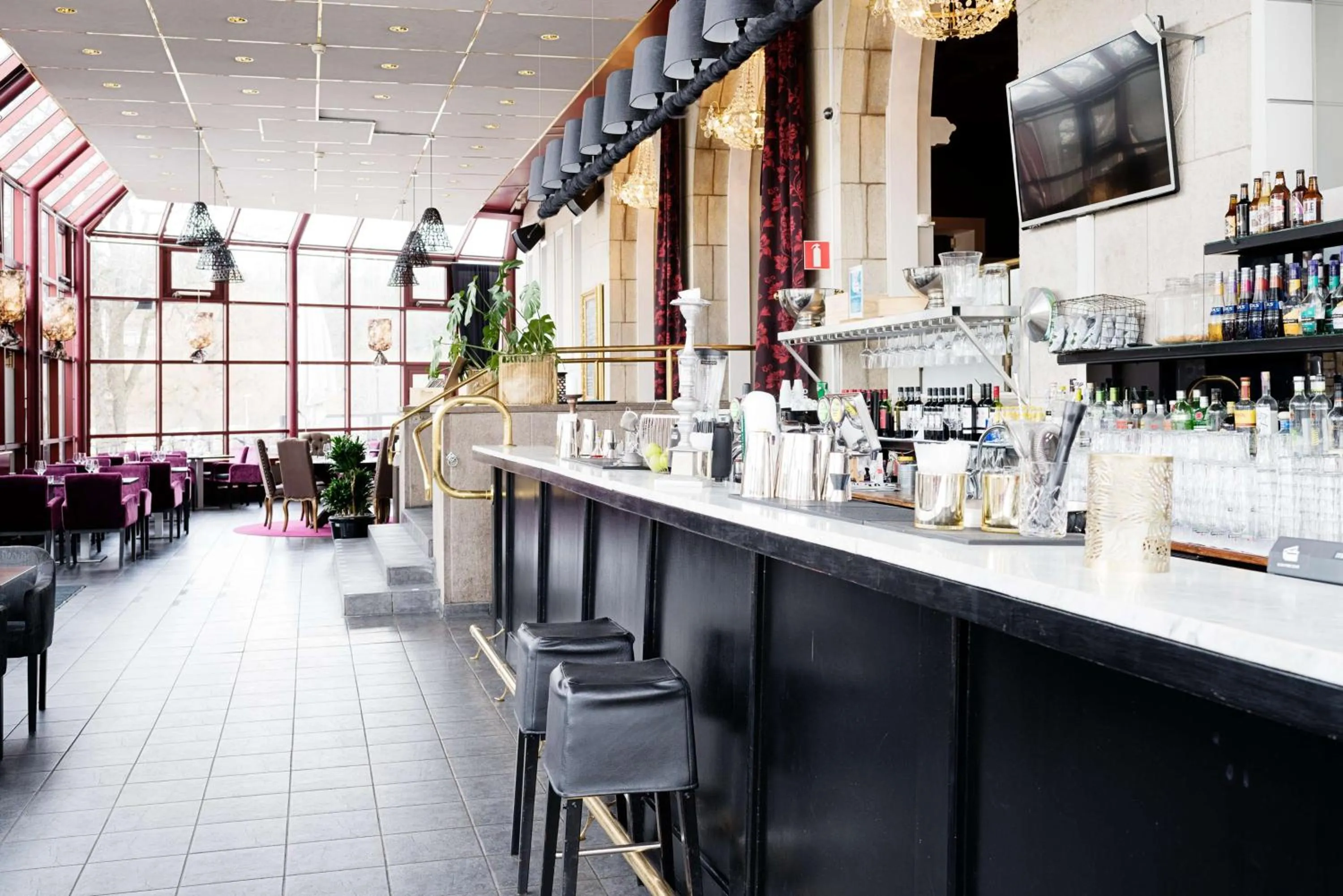 Lounge or bar in Scandic Swania