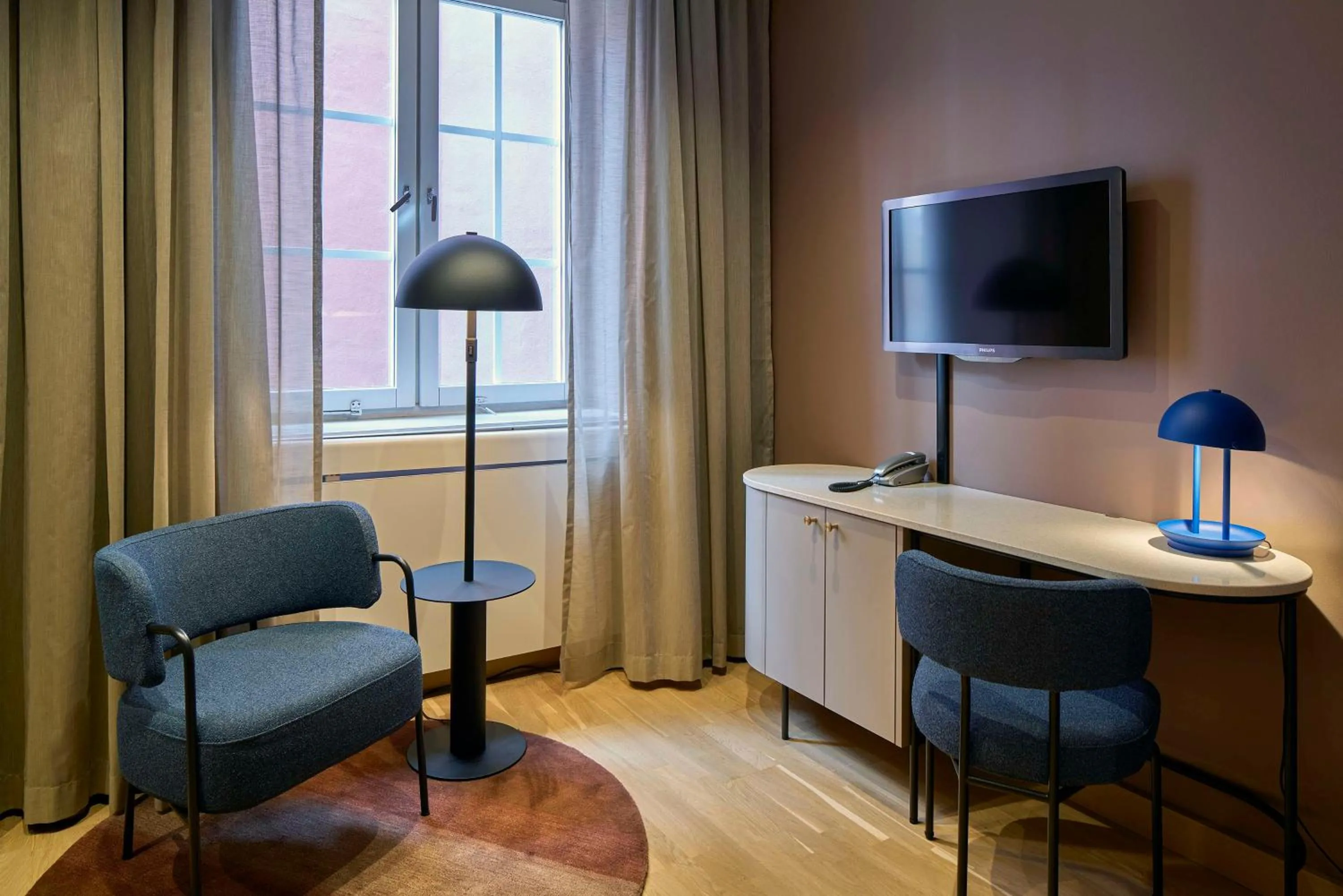 Bedroom in Scandic Swania