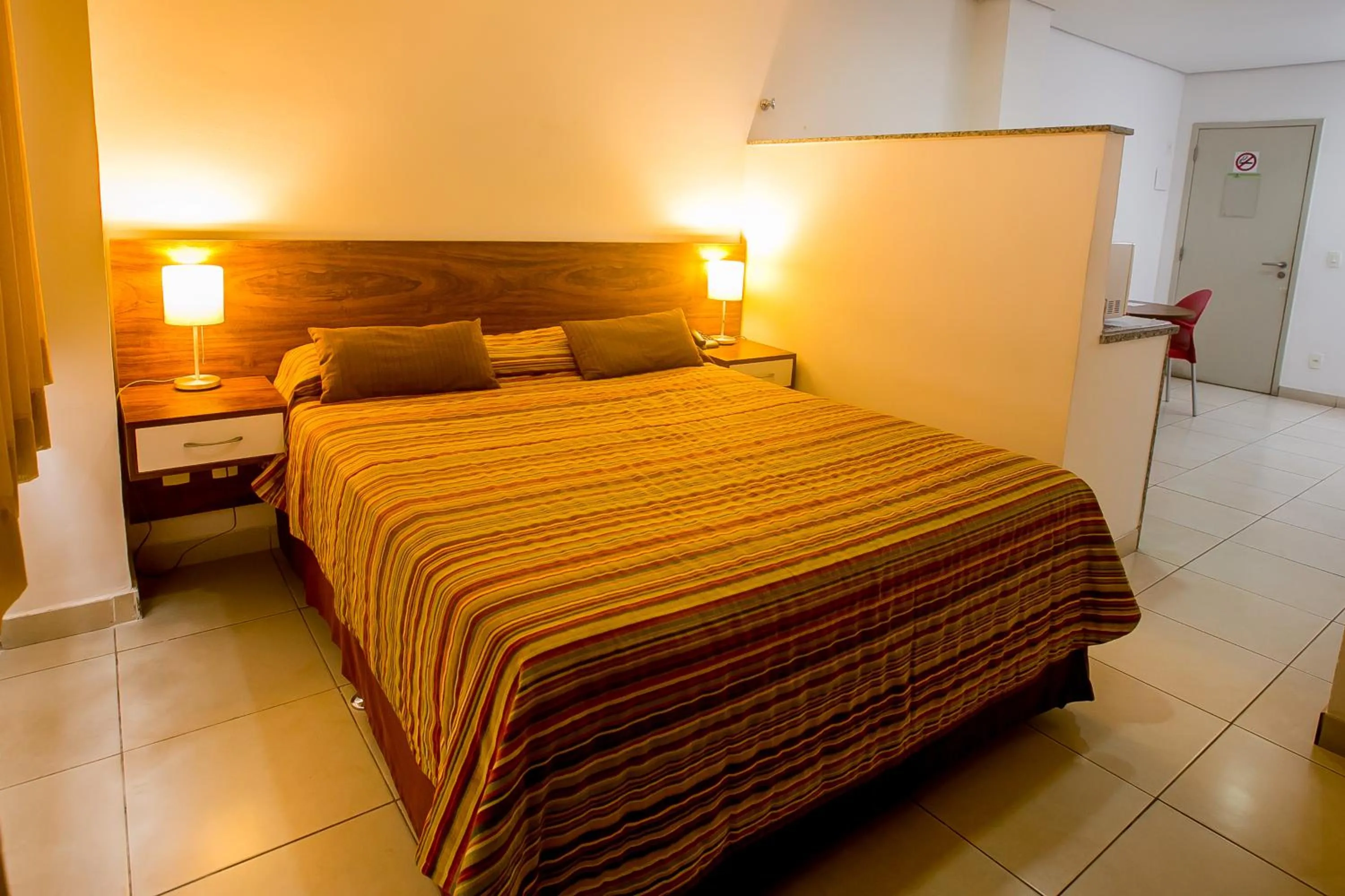 Bed in Hotel Flat Itaipava