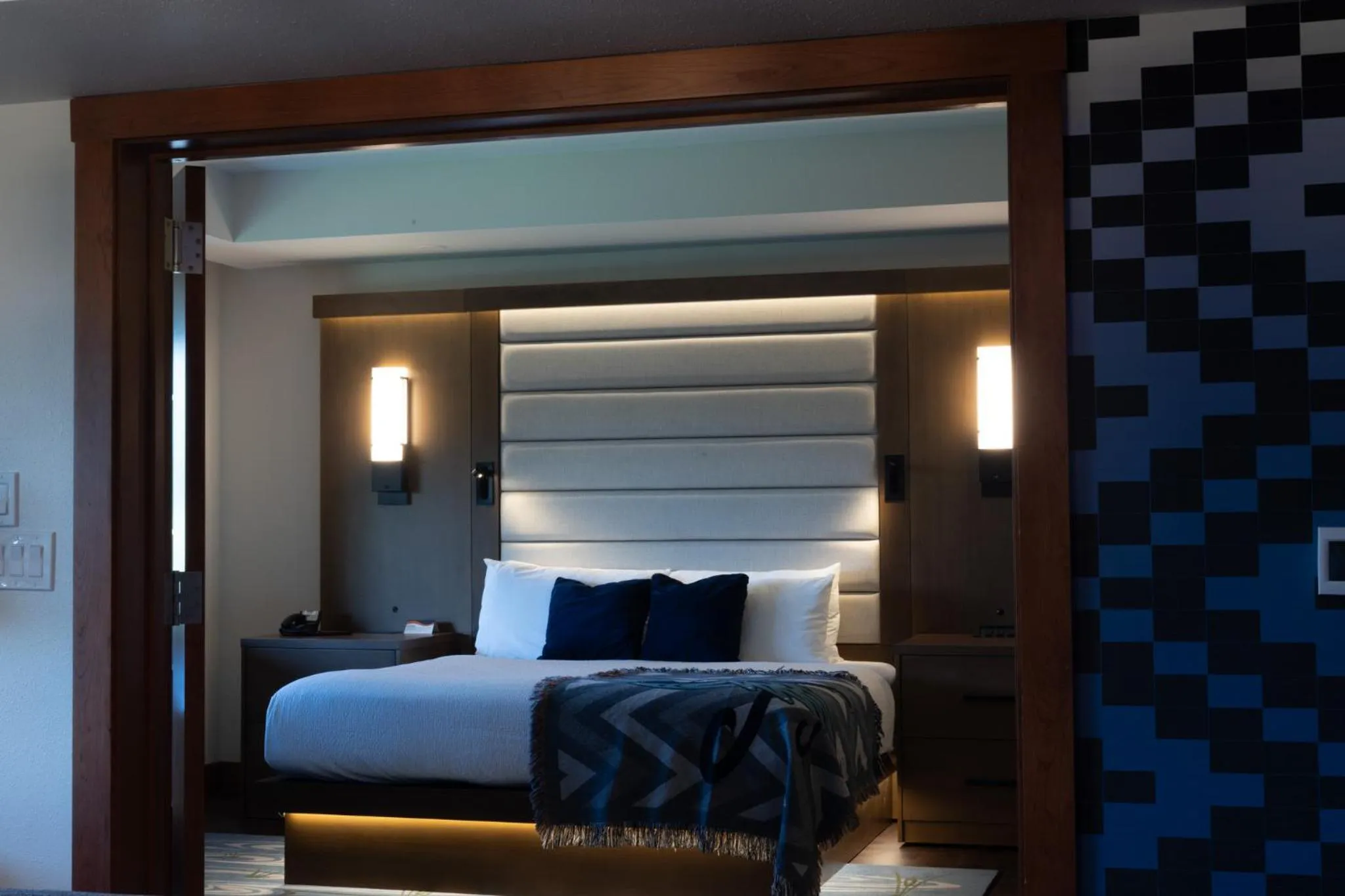 Bed in Little Creek Casino Resort