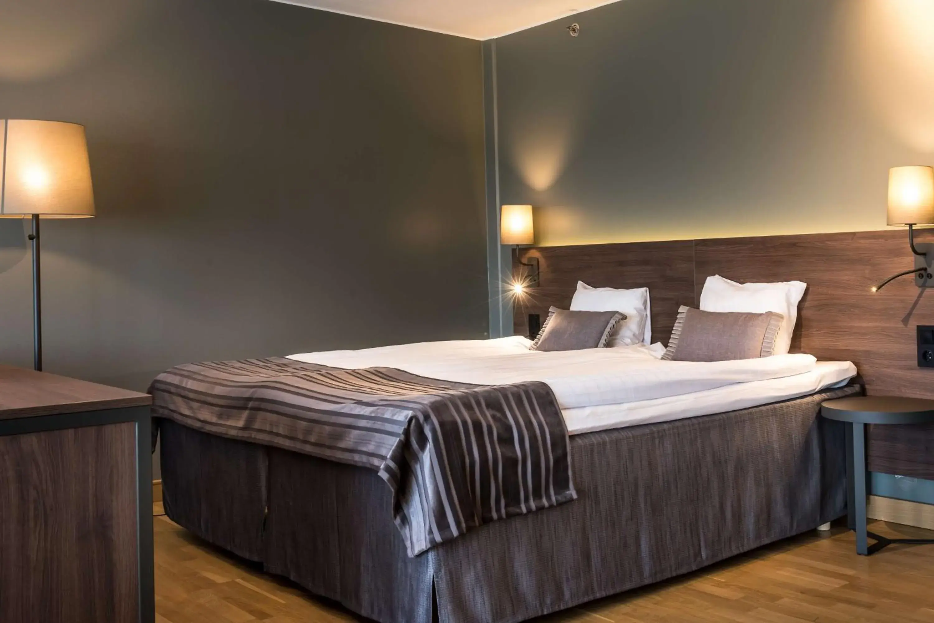 Bedroom, Bed in Scandic Infra City Bedroom, Bed in Scandic Infra City