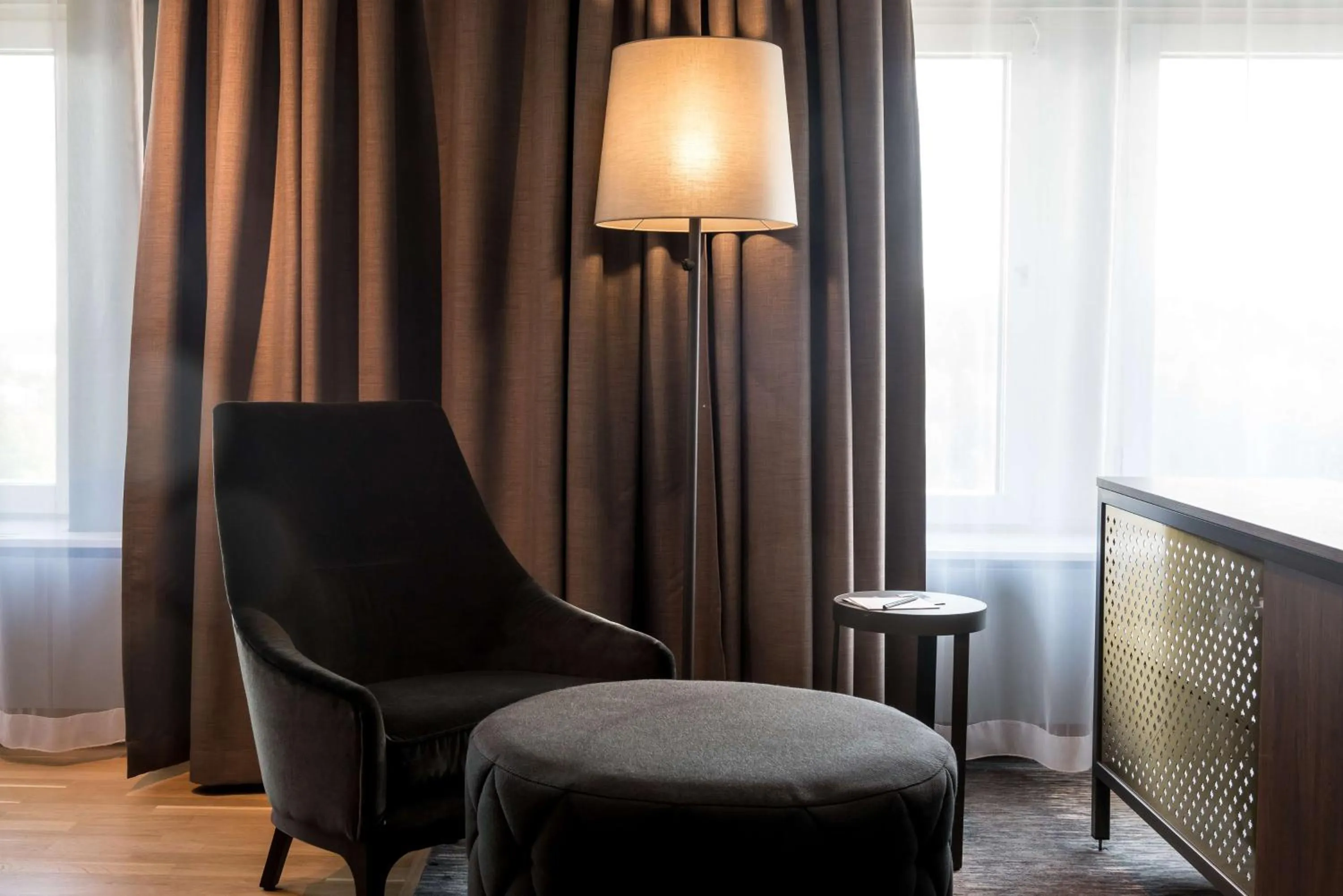 Bedroom in Scandic Infra City