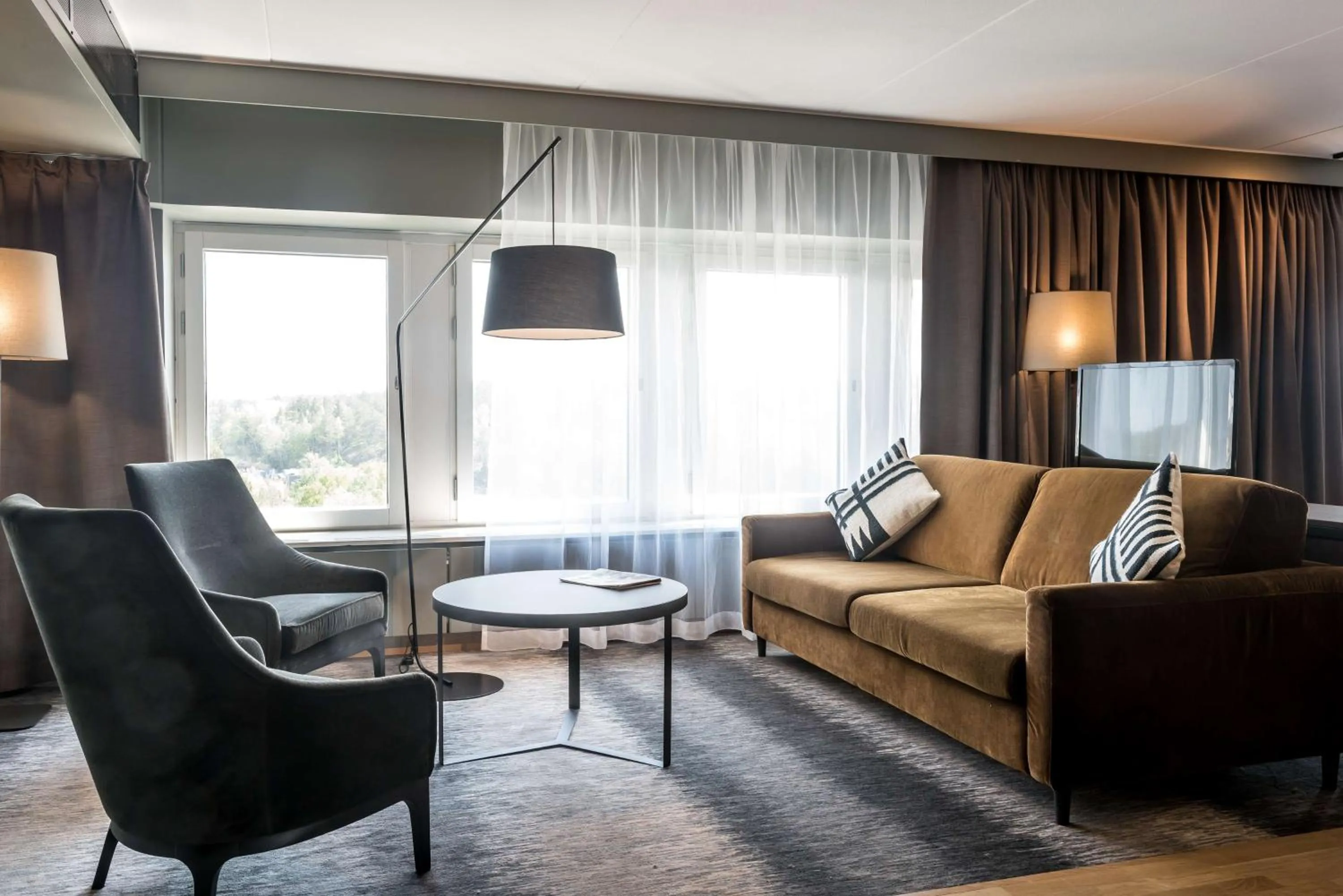 Bedroom in Scandic Infra City