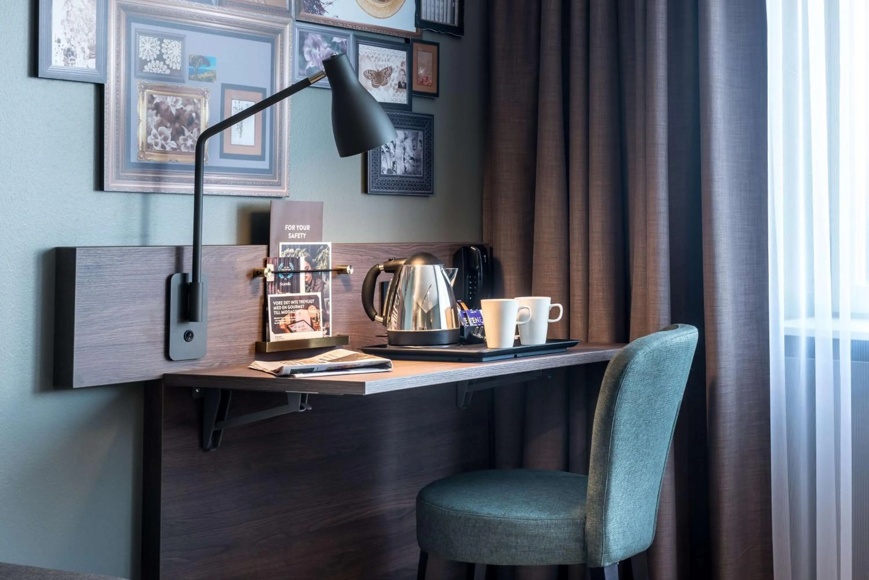 Living room in Scandic Infra City