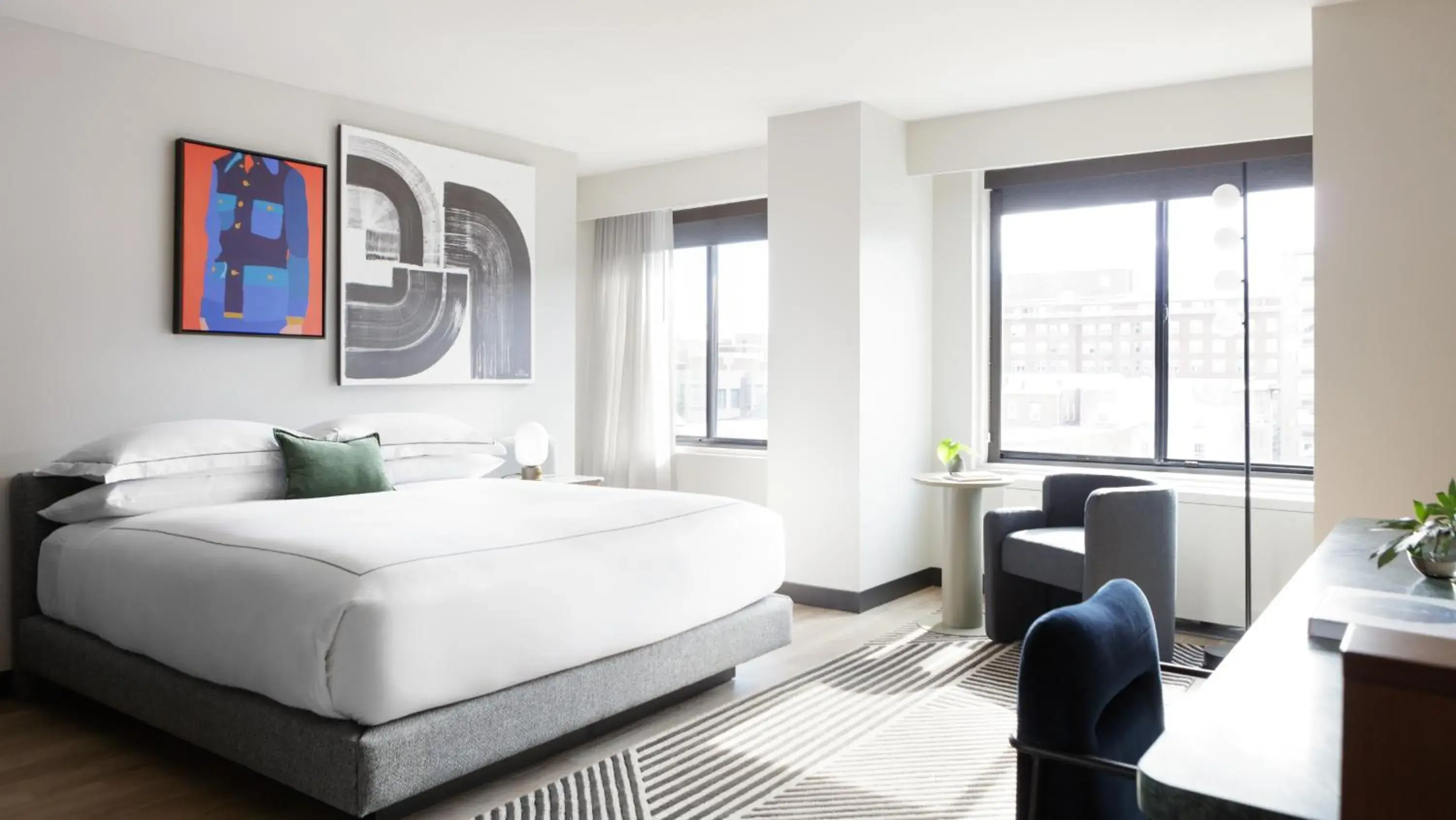 City view, Bed in Kimpton Banneker Hotel by IHG City view, Bed in Kimpton Banneker Hotel by IHG