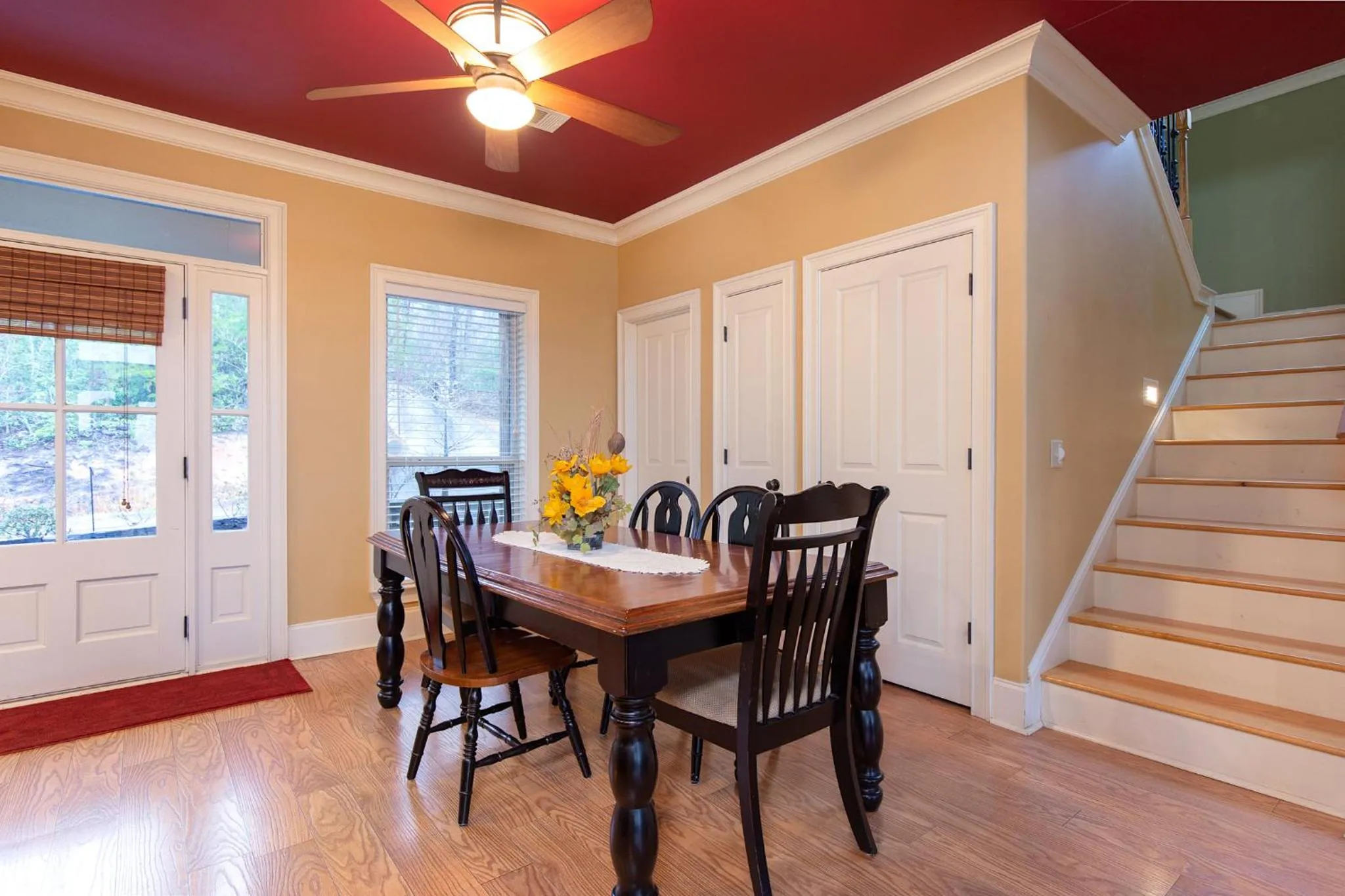 Living room in Cajun Spice
