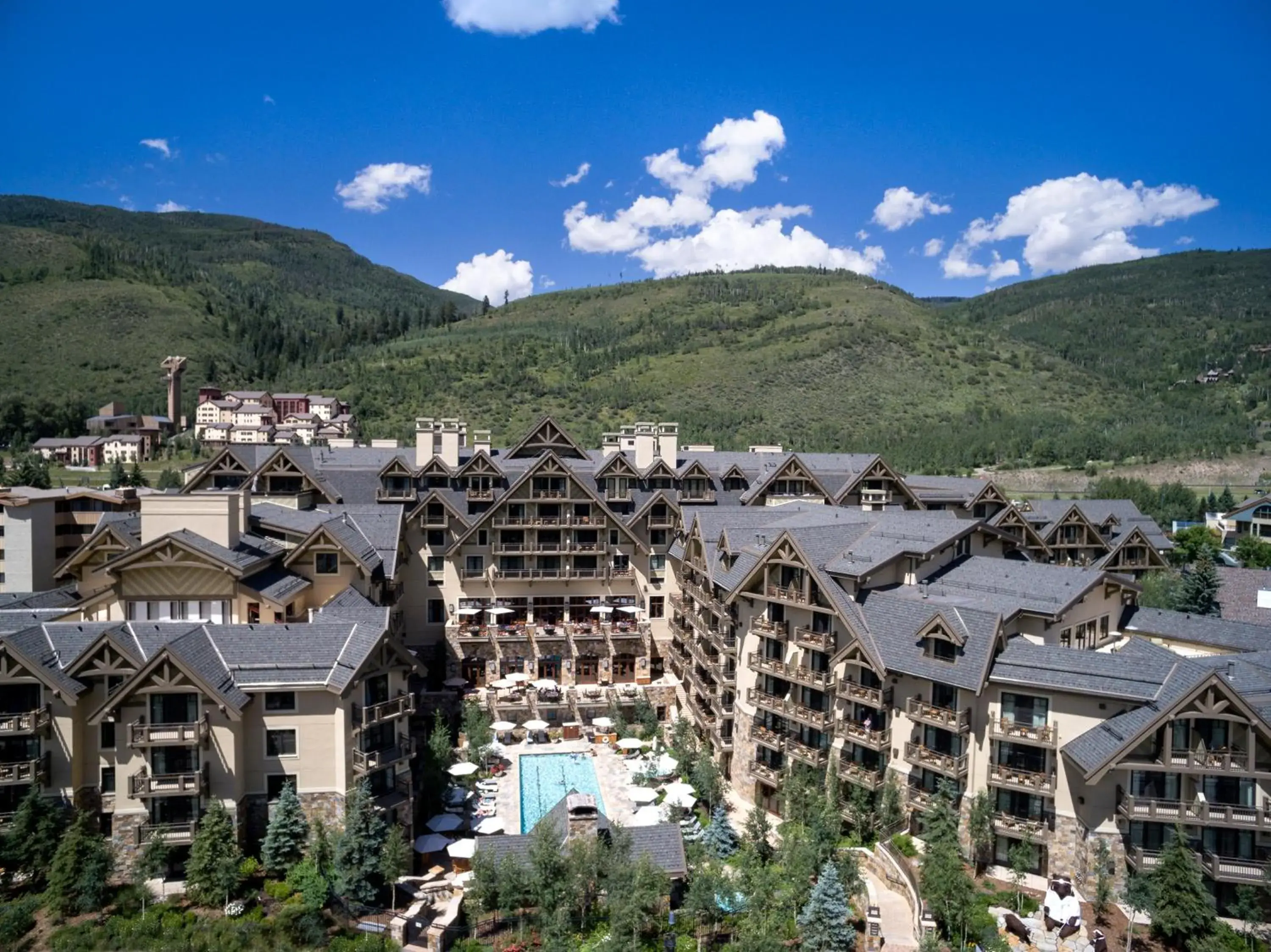 Bird's eye view in Four Seasons Resort Vail Bird's eye view in Four Seasons Resort Vail