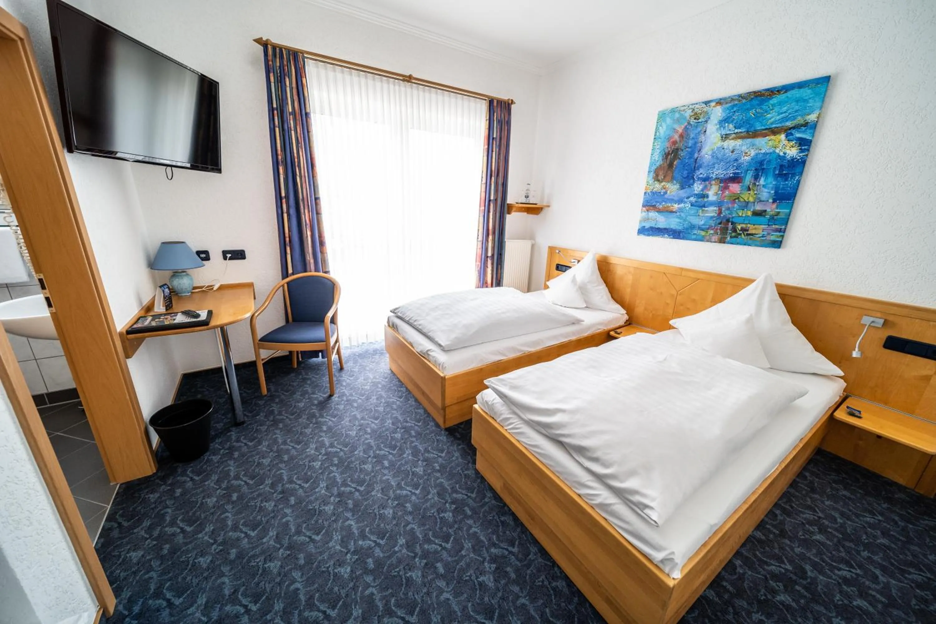 Bedroom, Bed in Hotel Rieder