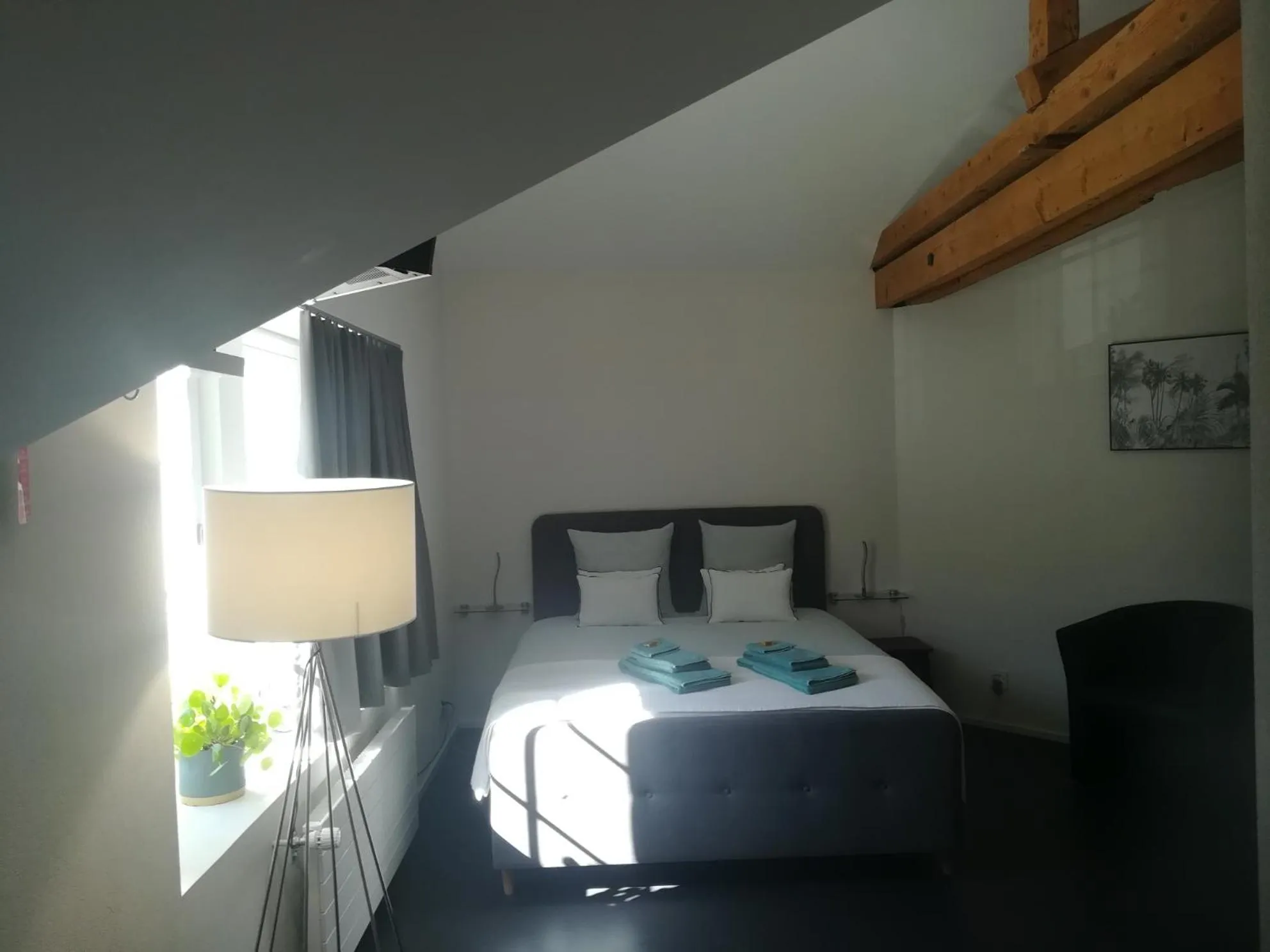 Bed in Relais du Simplon