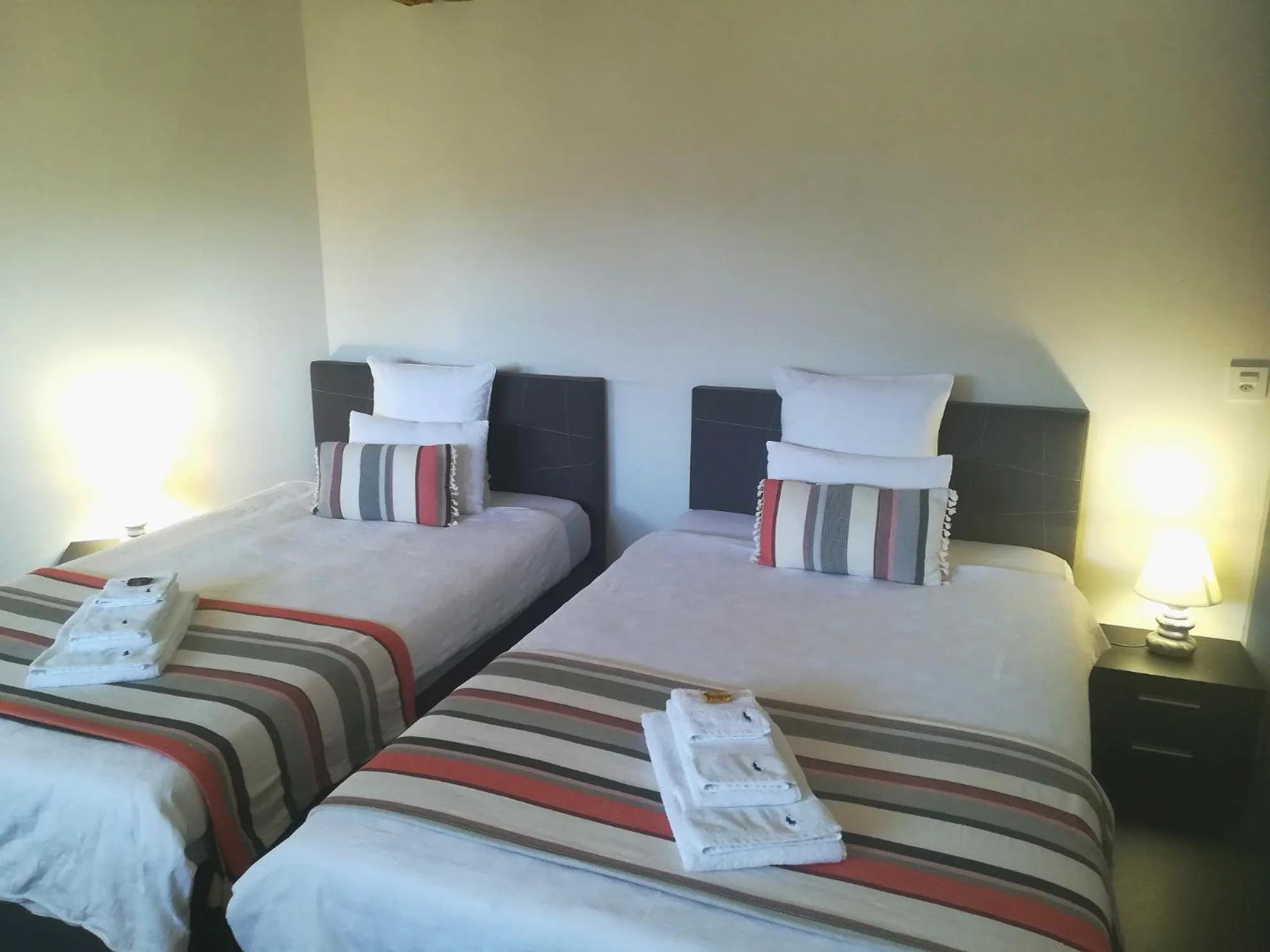 Bed in Relais du Simplon