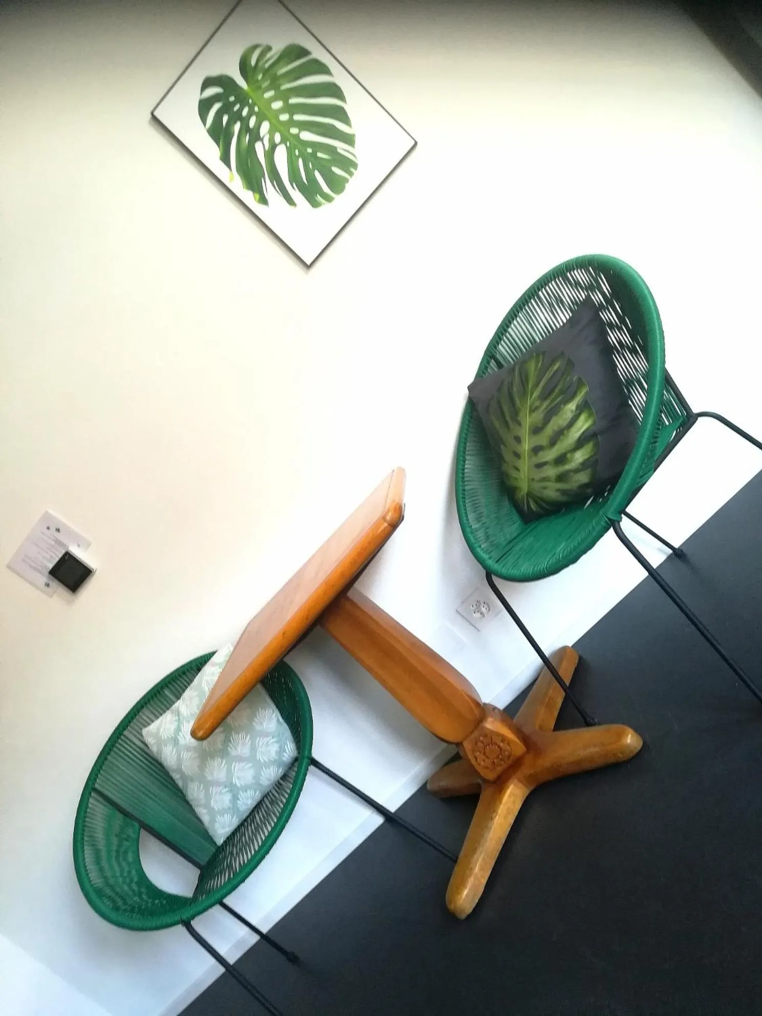 Seating area in Relais du Simplon