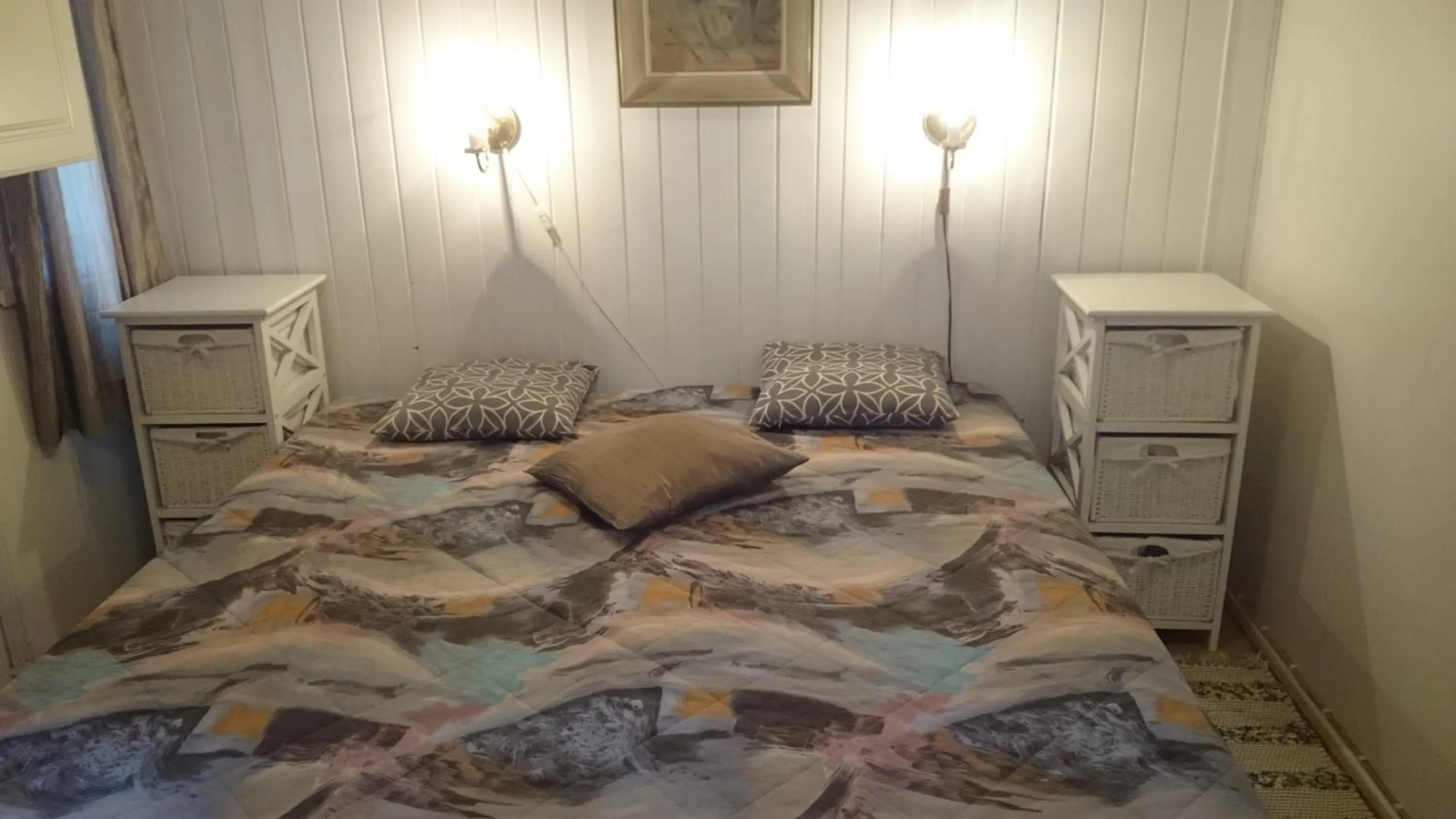 Bedroom, Bed in Yli-Kaitala Holiday Resort Tuuliviiri