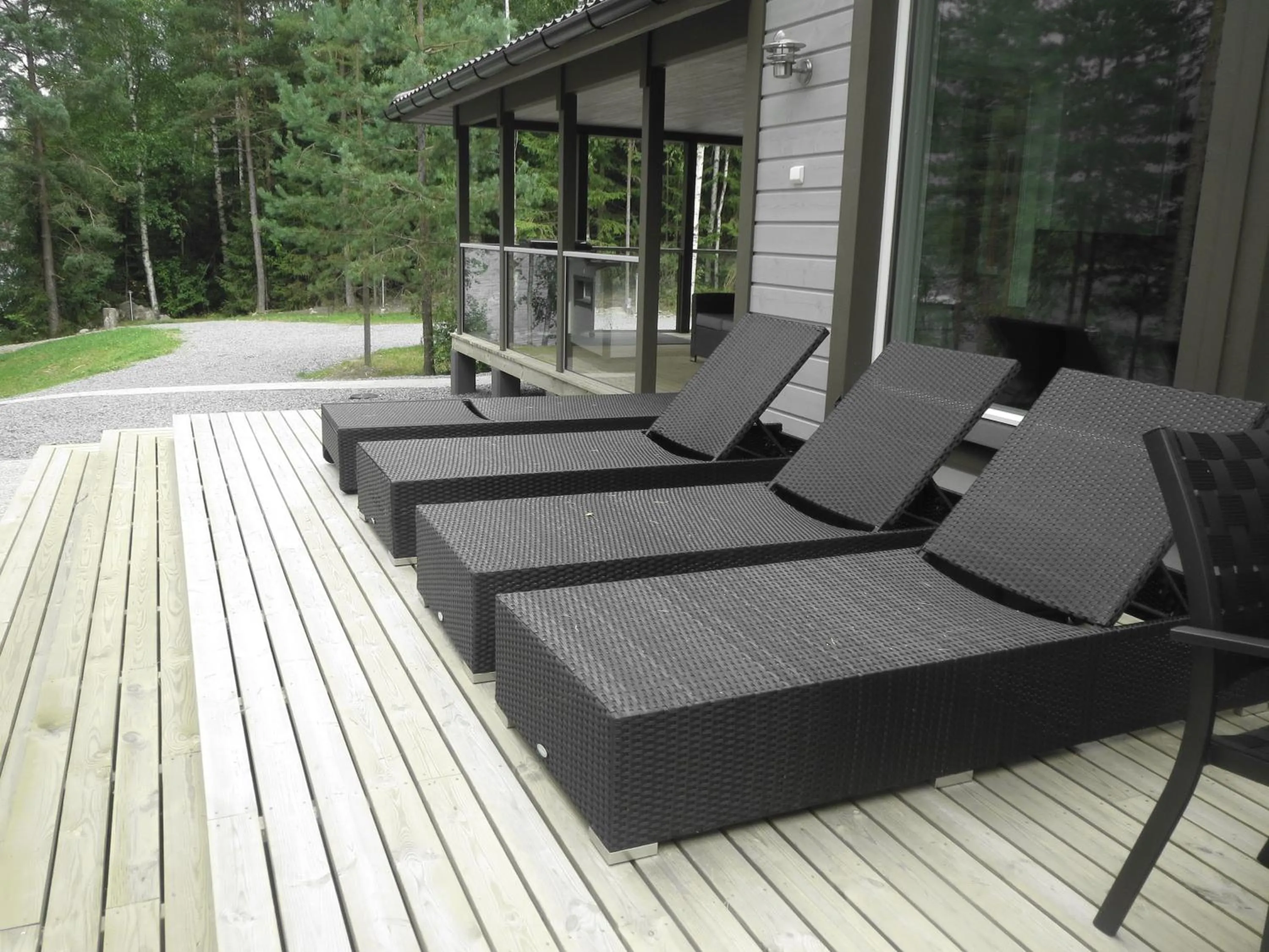 BBQ facilities in Yli-Kaitala Holiday Resort Tuuliviiri