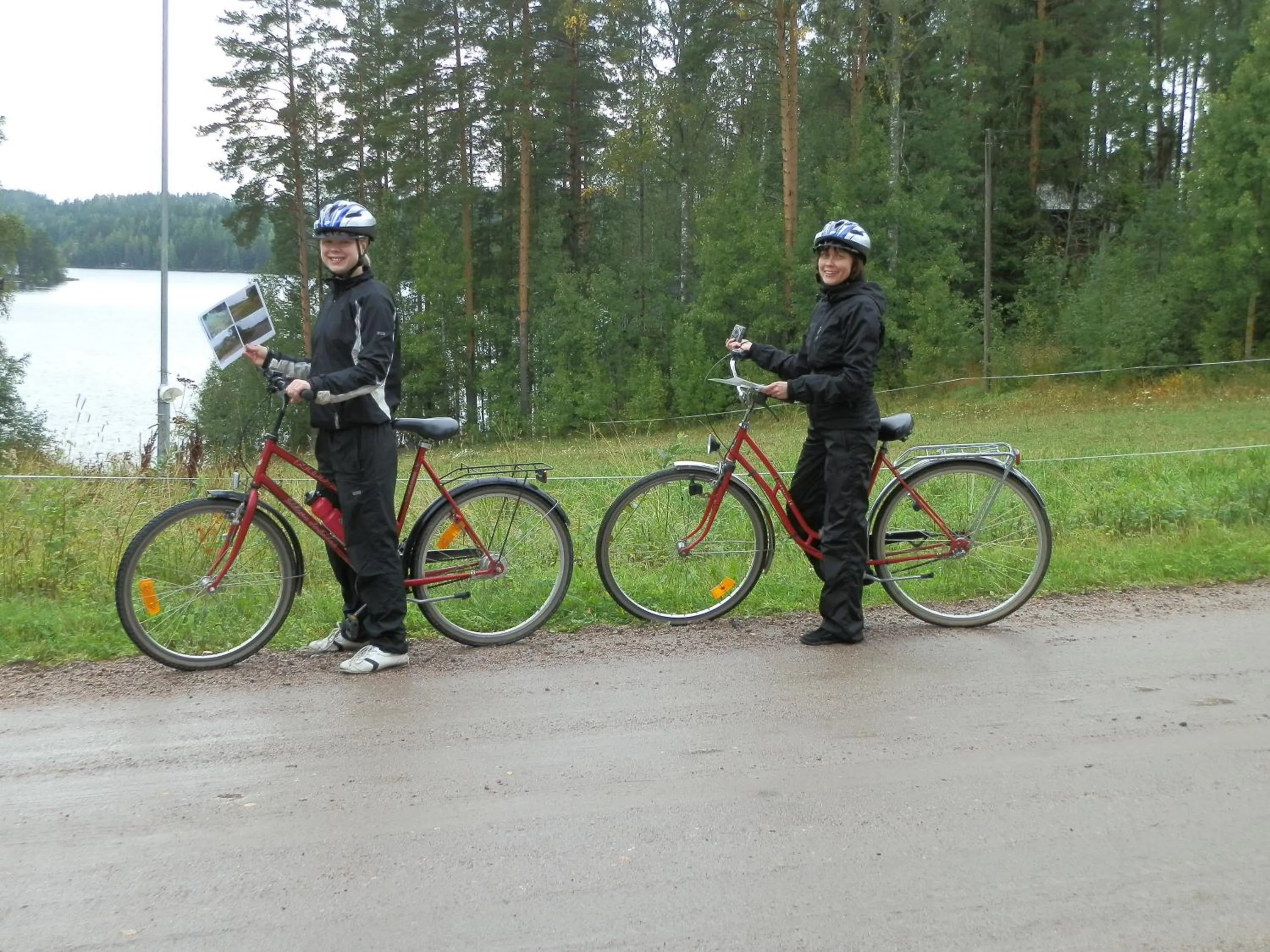 Cycling in Yli-Kaitala Holiday Resort Tuuliviiri