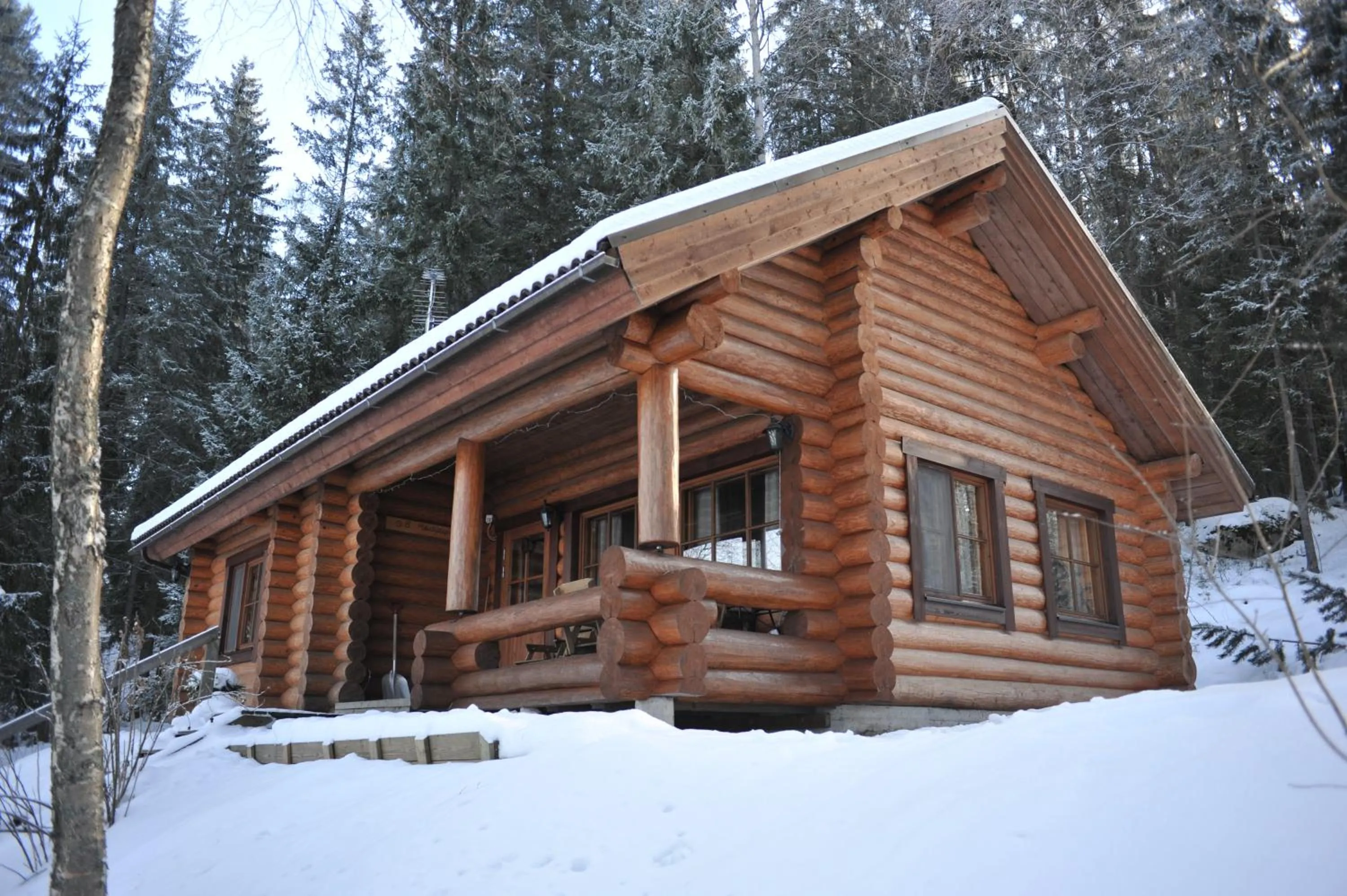 Facade/entrance in Yli-Kaitala Holiday Resort Tuuliviiri