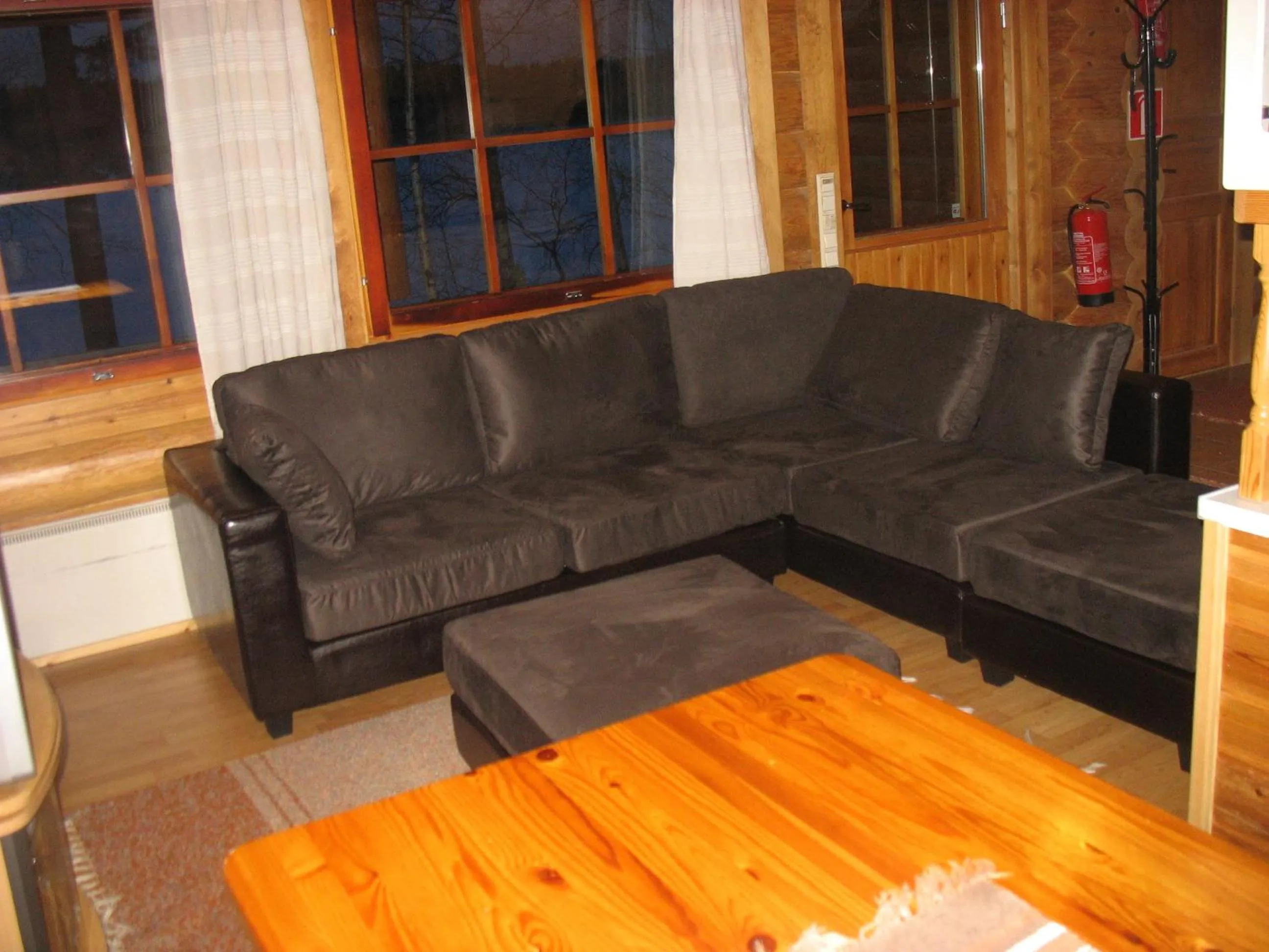 Living room in Yli-Kaitala Holiday Resort Tuuliviiri