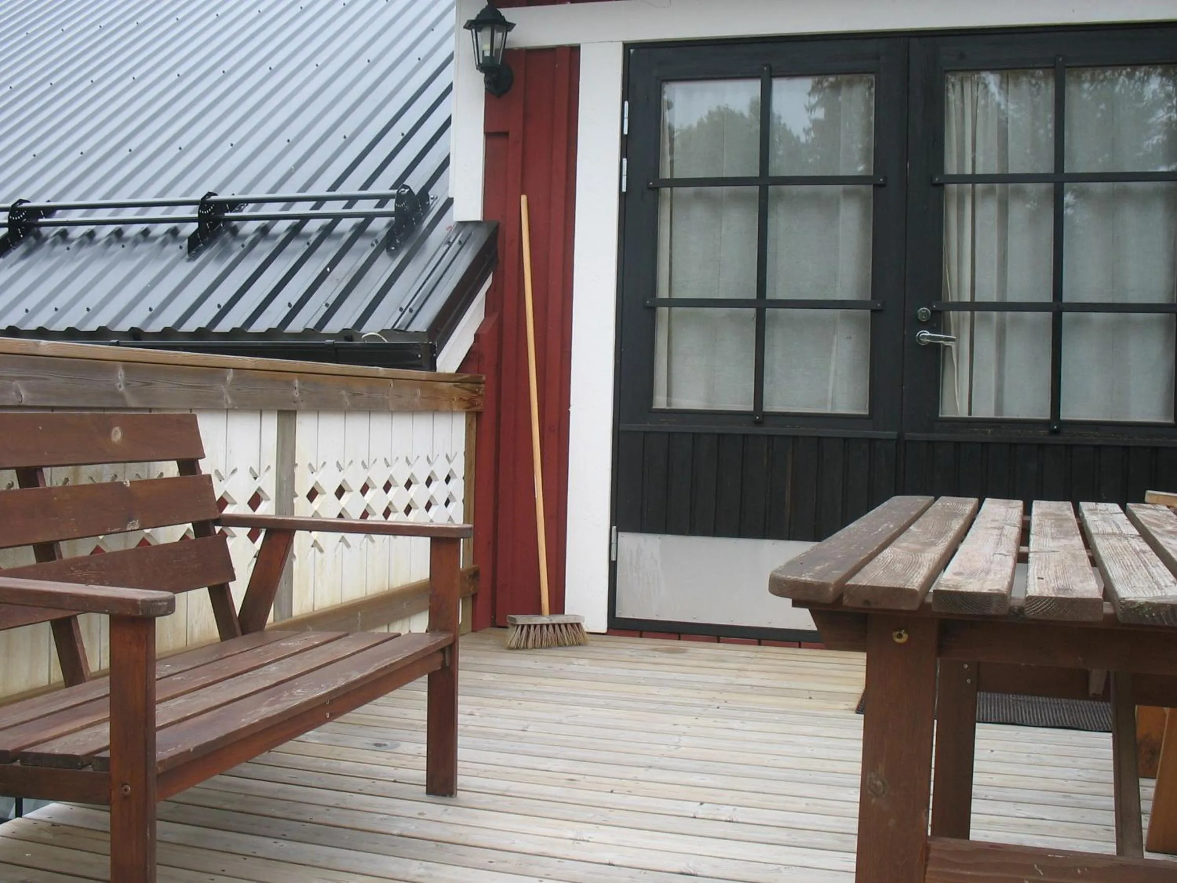 Balcony/Terrace in Yli-Kaitala Holiday Resort Tuuliviiri