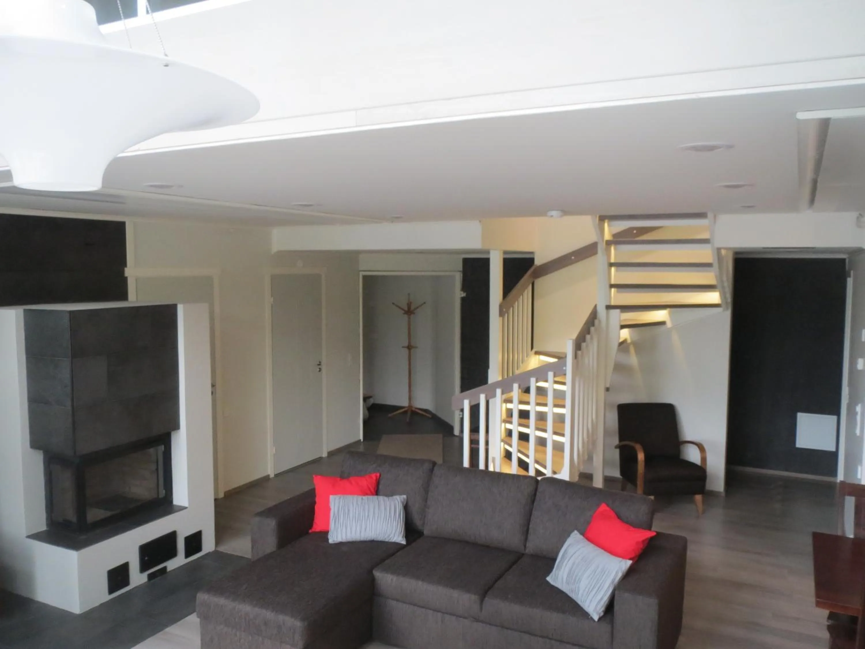 Living room in Yli-Kaitala Holiday Resort Tuuliviiri