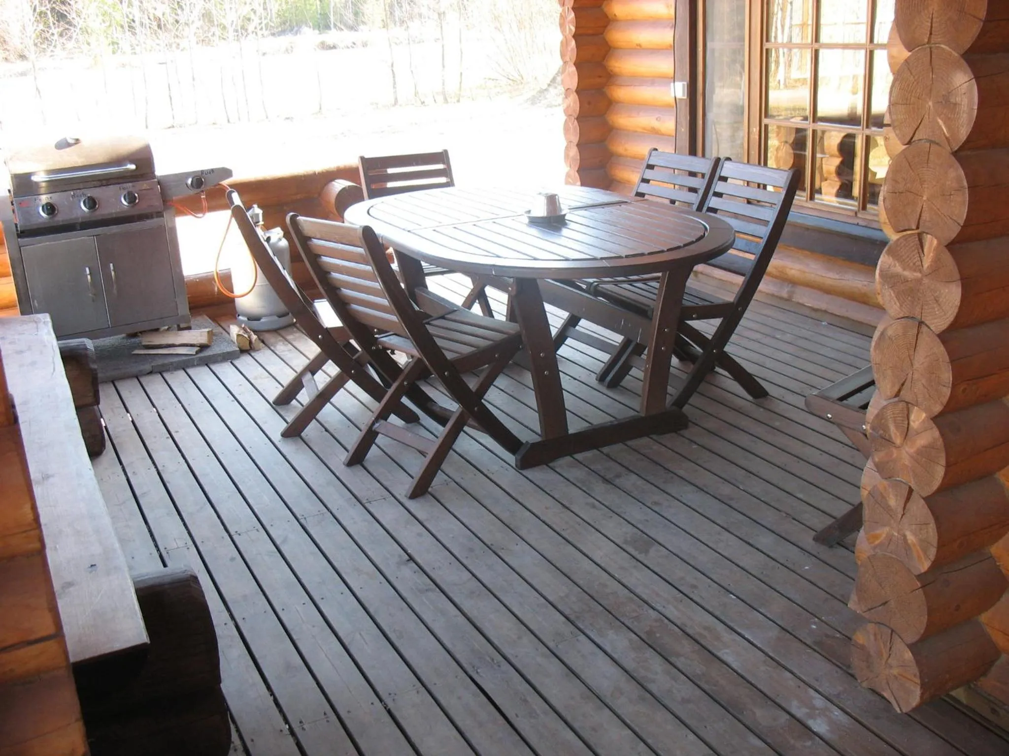 Patio in Yli-Kaitala Holiday Resort Tuuliviiri